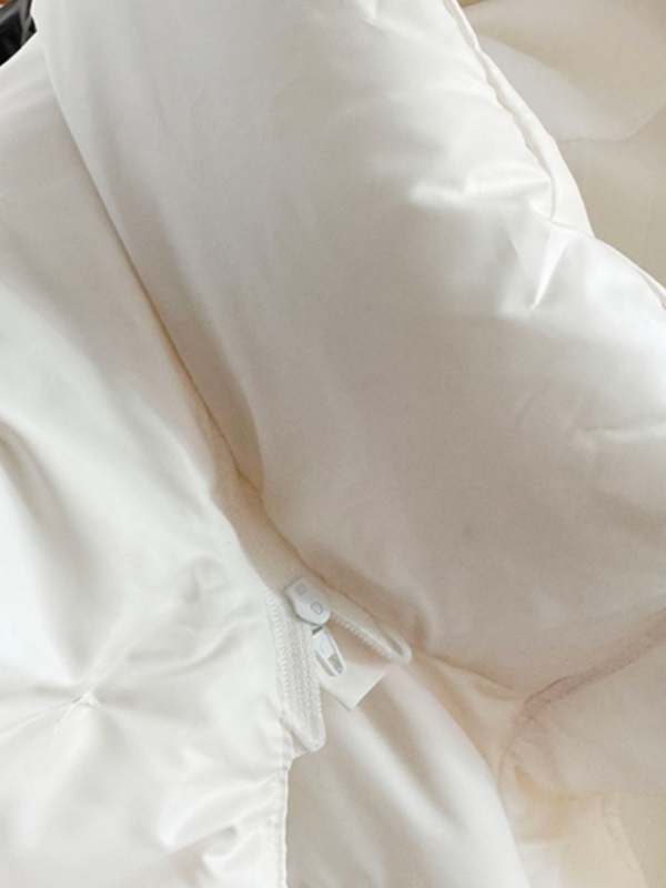 ウェルロンエコファージップアップショート長袖ダウンジャケットードセットファーセット | 詳細画像7