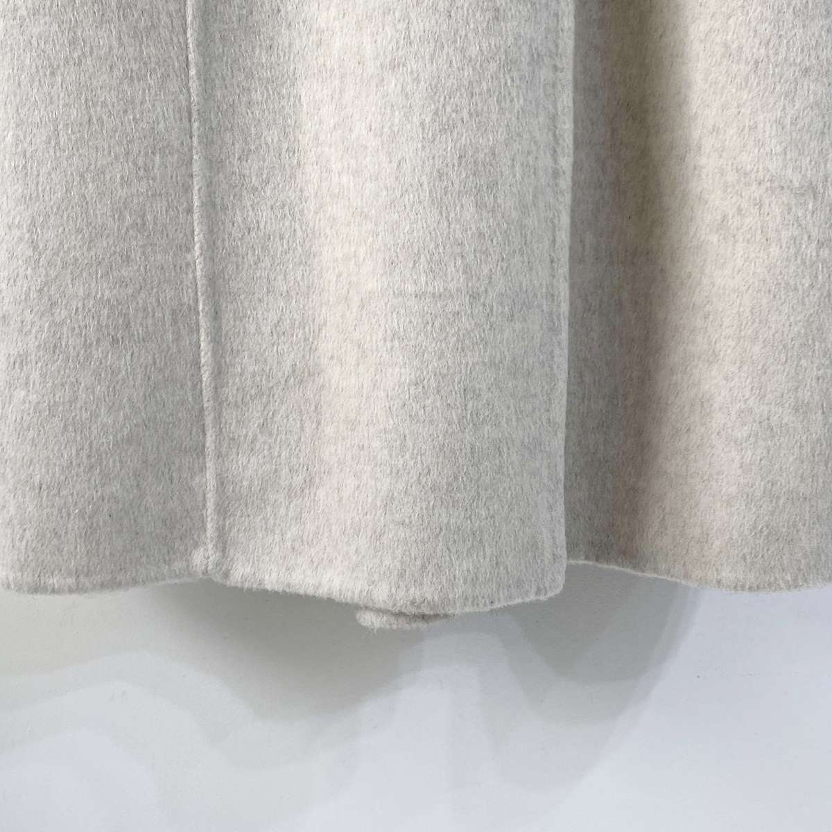 ウール混カラーハイネックポケットロングコート | 詳細画像32