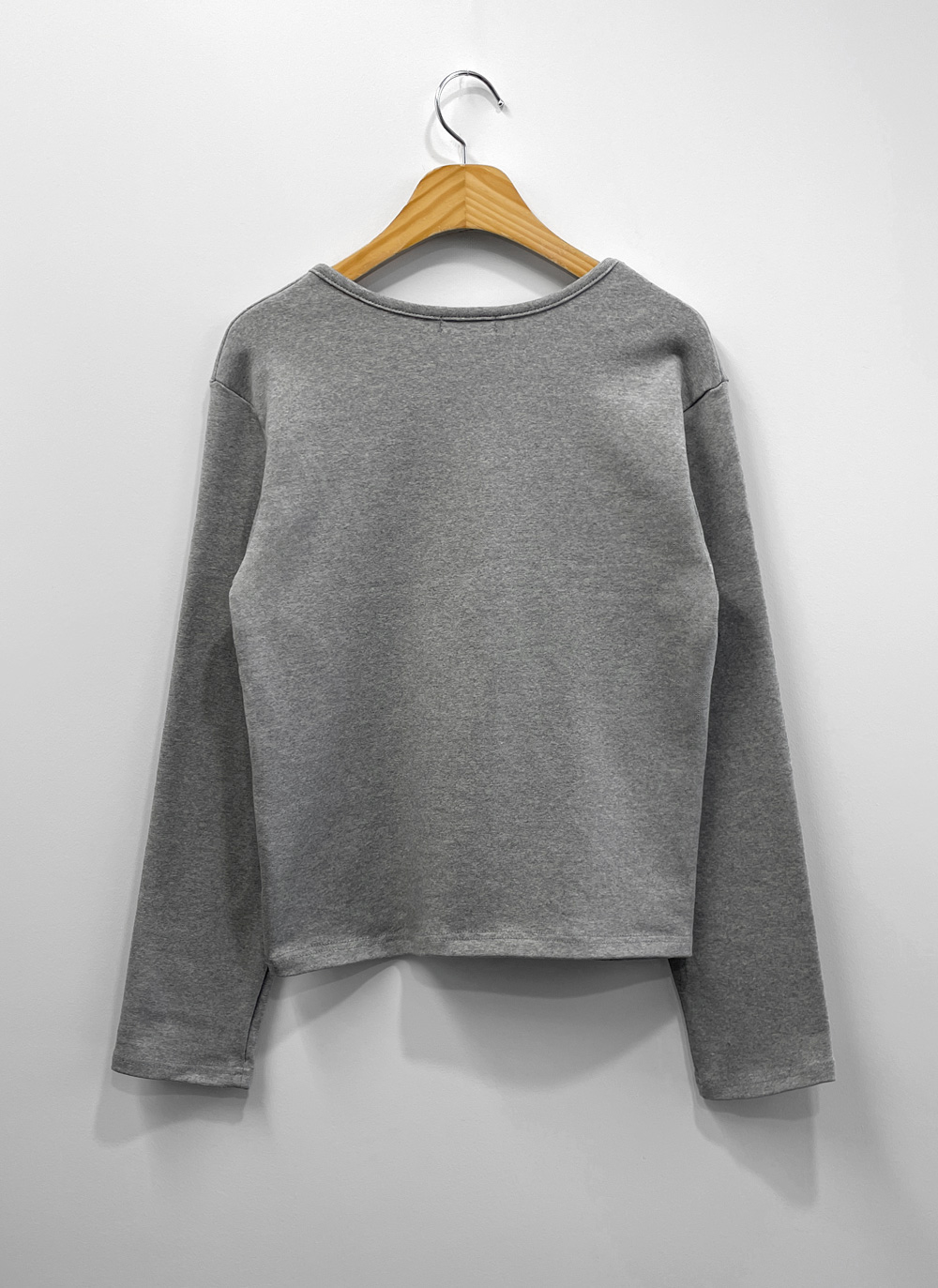 裏起毛Uネック長袖無地Tシャツ | DHOLIC | 詳細画像28