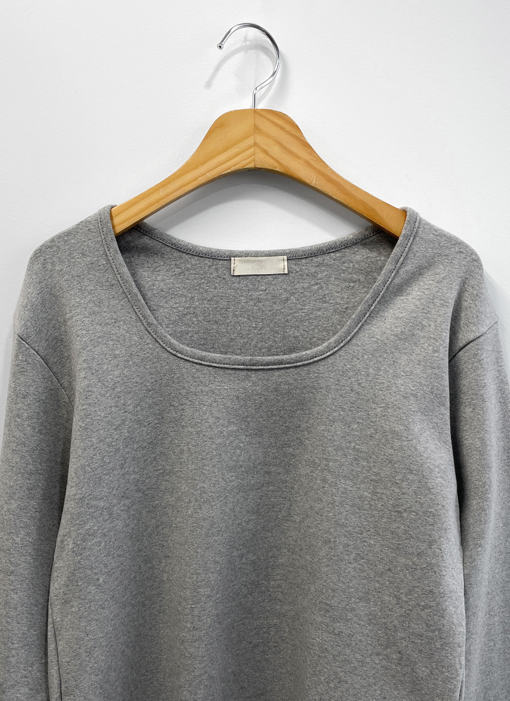 裏起毛Uネック長袖無地Tシャツ | DHOLIC | 詳細画像29