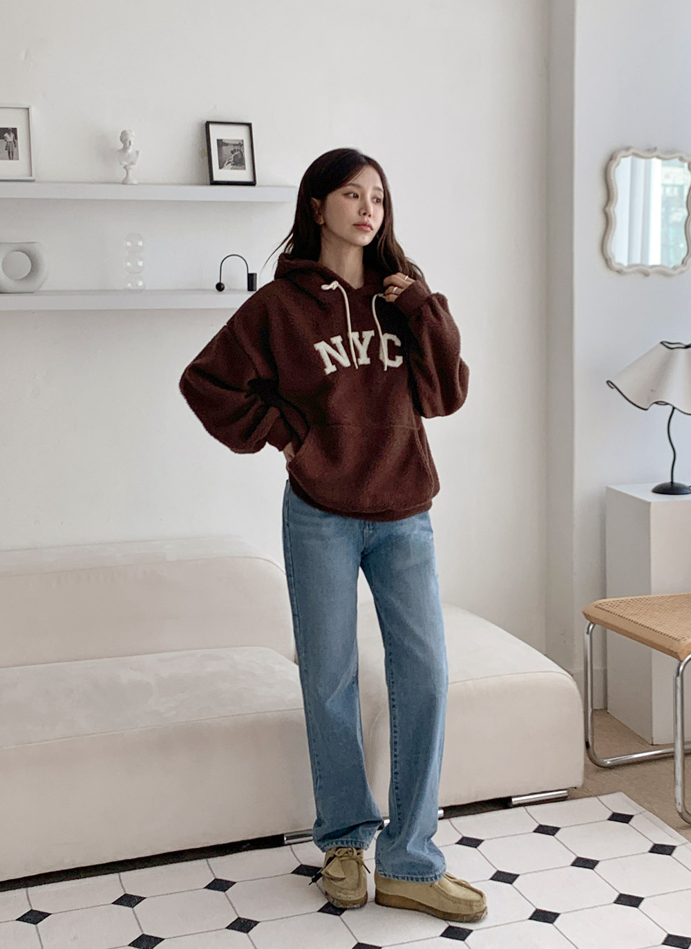 ボアフードルーズTシャツ | DHOLIC | 詳細画像13