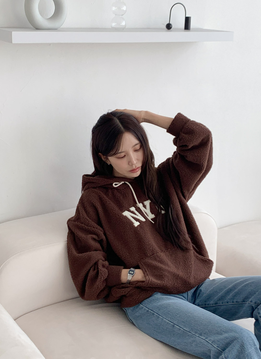 ボアフードルーズTシャツ | DHOLIC | 詳細画像15