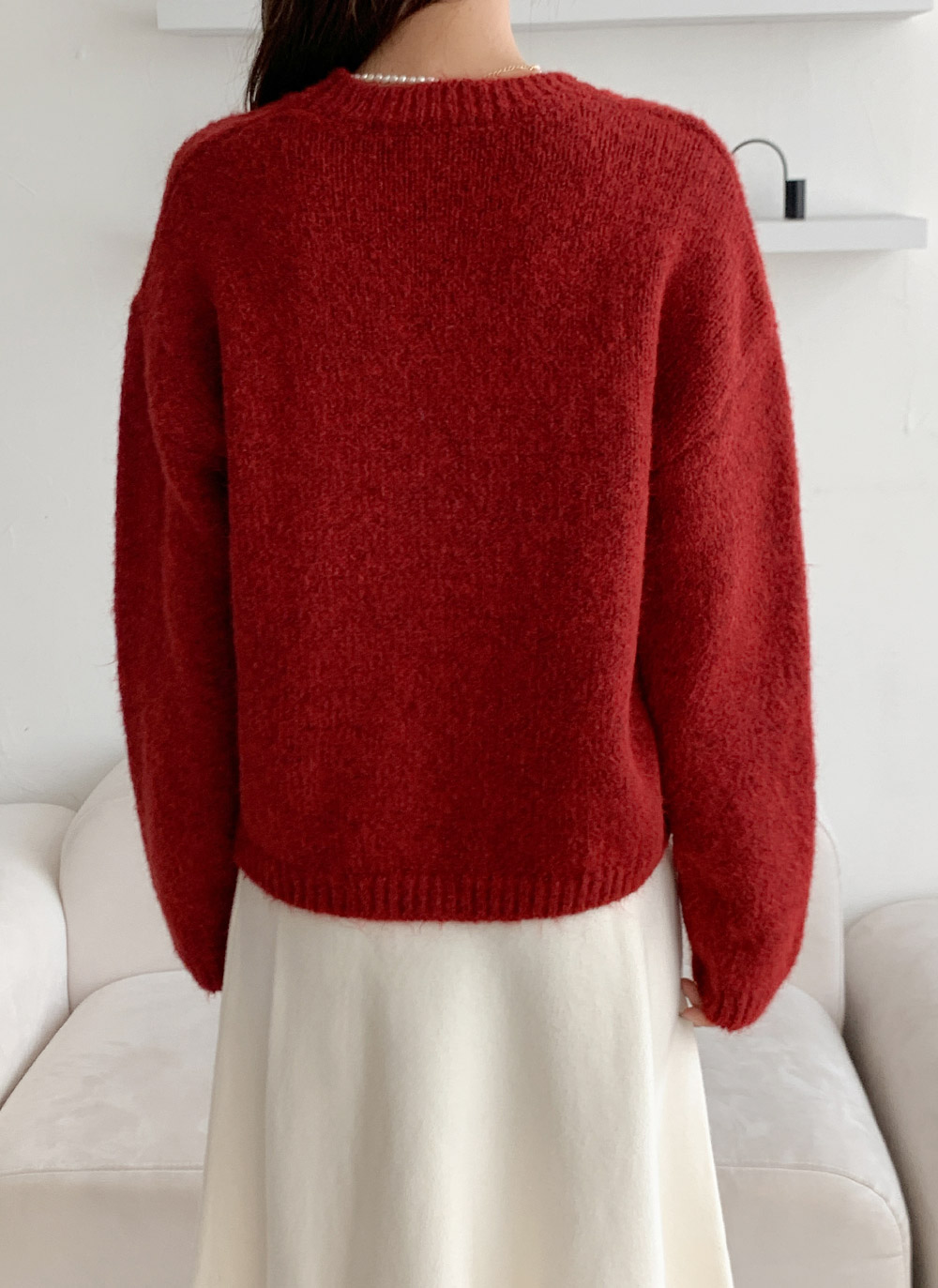 ラウンドネックケーブルニット | DHOLIC | 詳細画像28