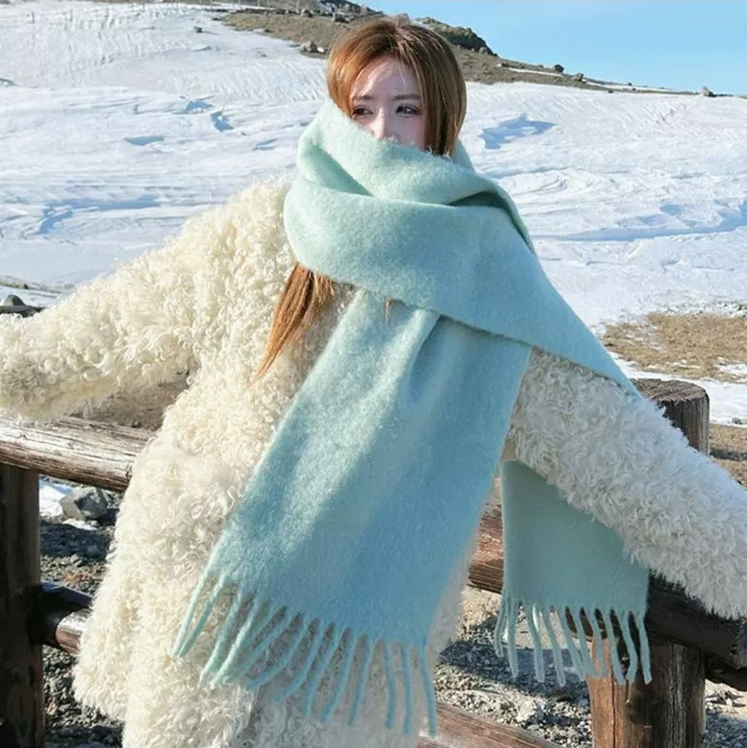 フリンジカラーマフラー | 詳細画像2