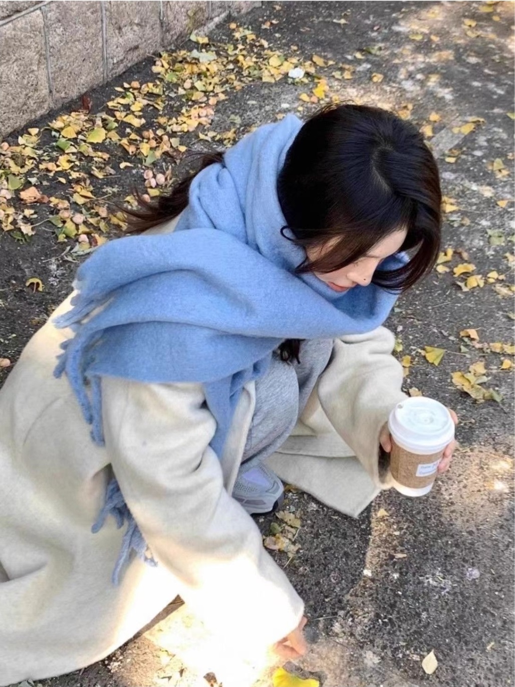 フリンジカラーマフラー | 詳細画像8