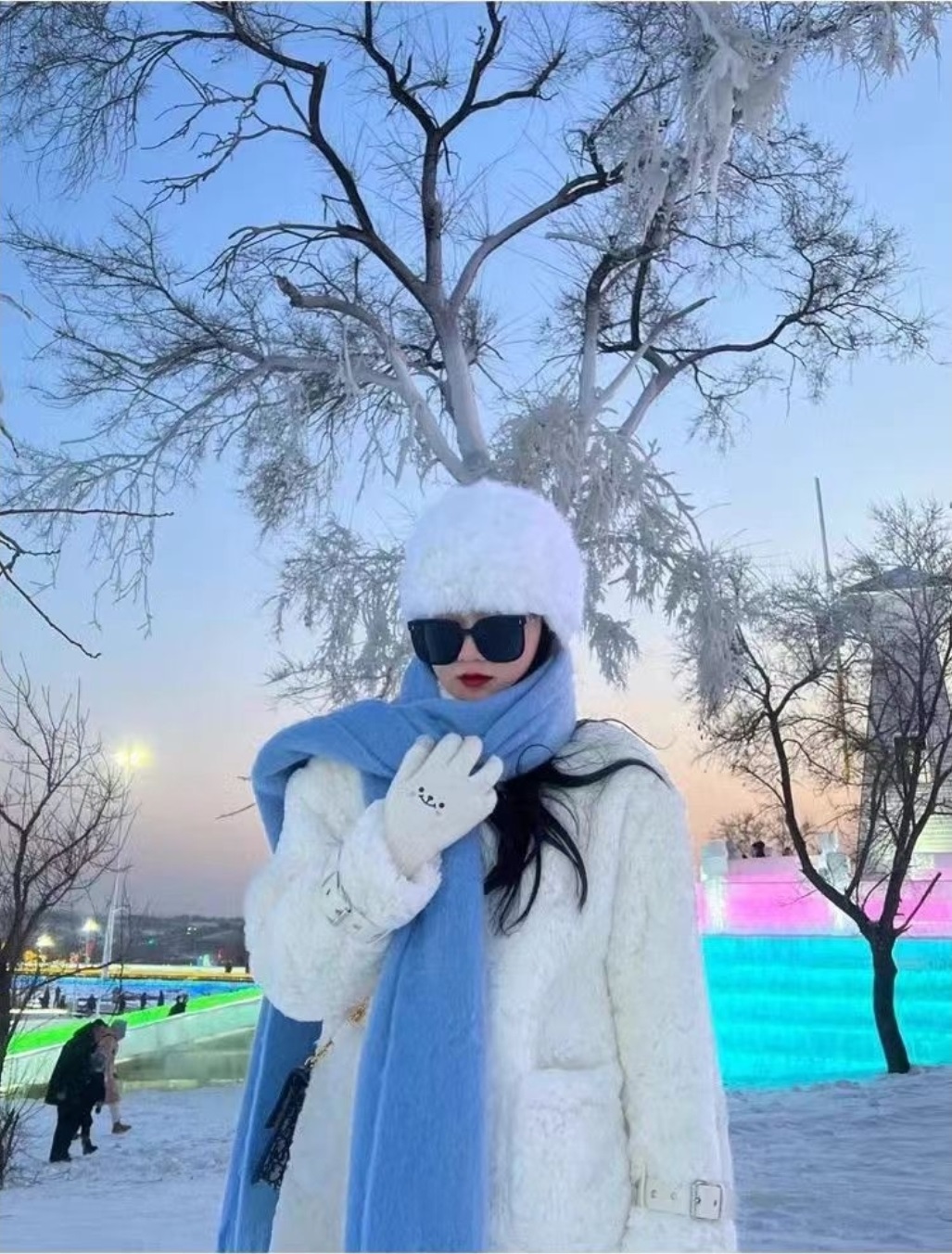 フリンジカラーマフラー | 詳細画像9