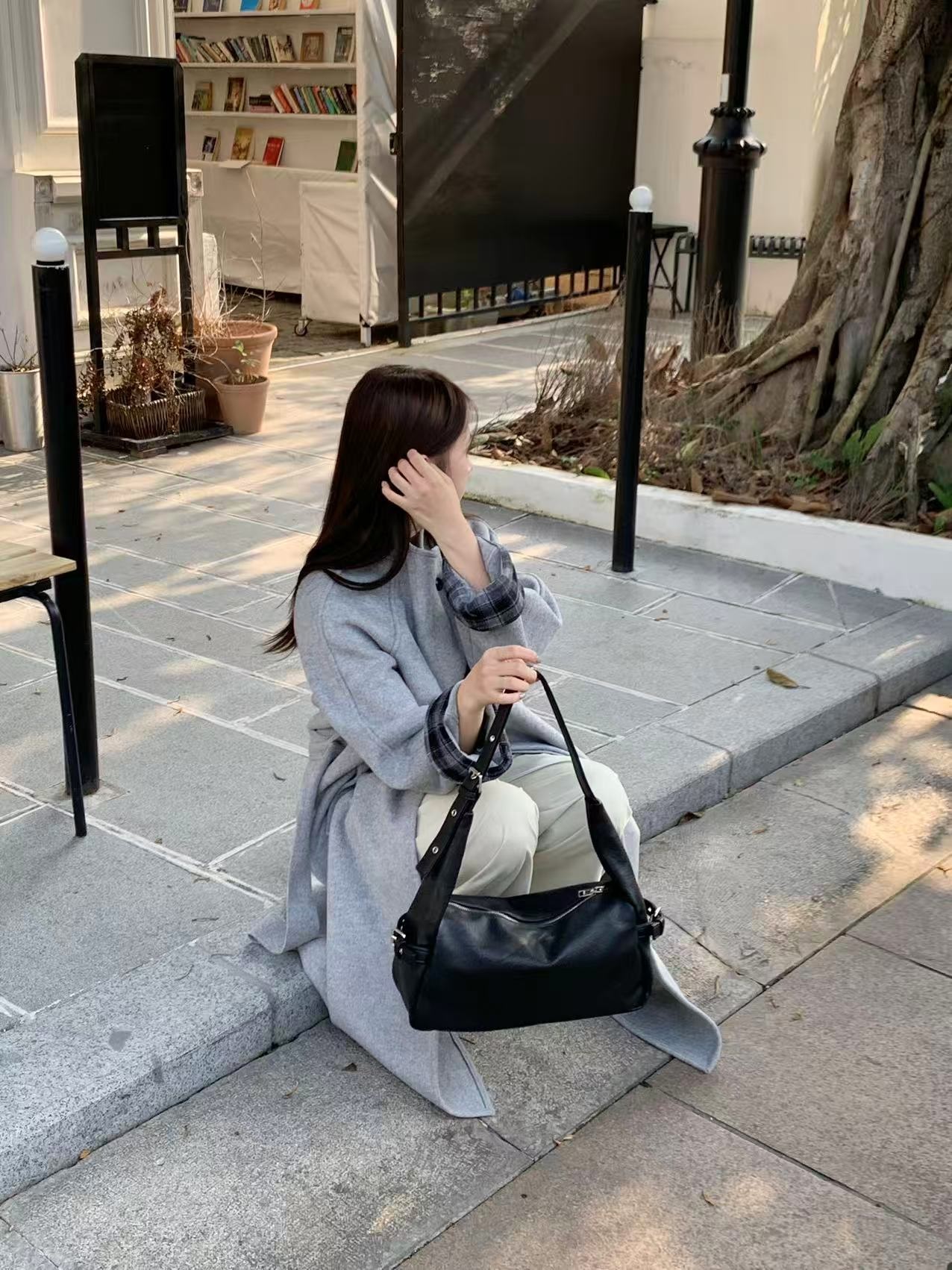 レザー調バックルカラートートバッグ | 詳細画像2