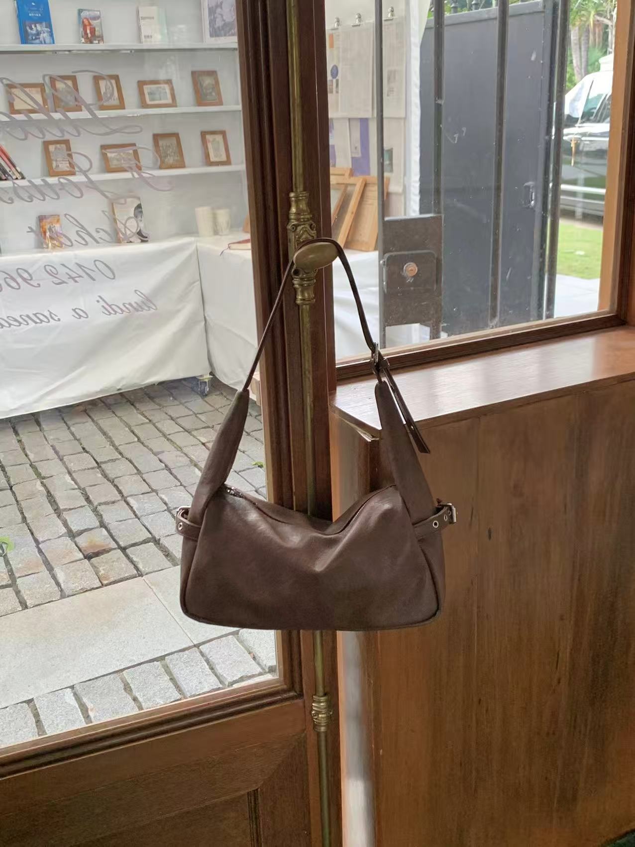 レザー調バックルカラートートバッグ | 詳細画像10