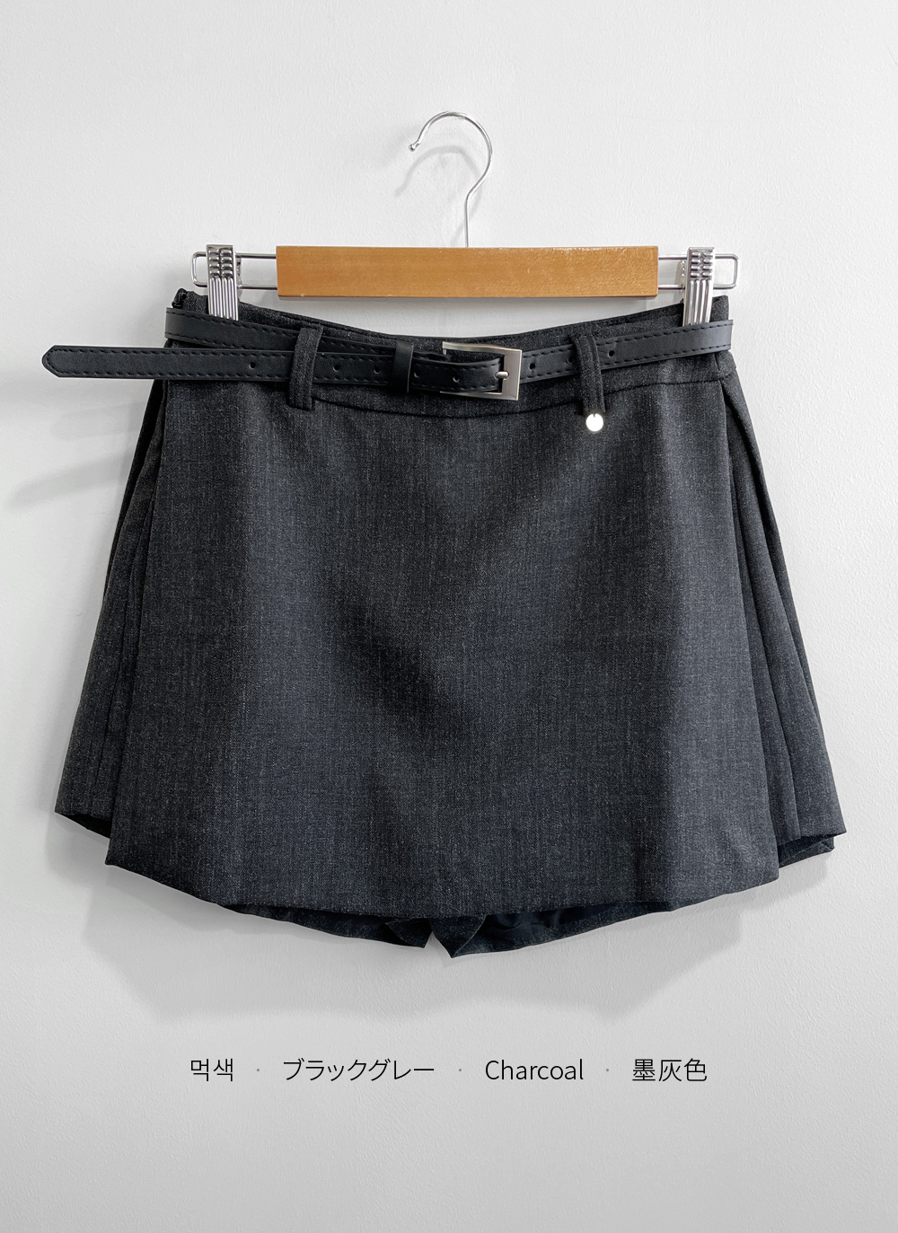 サイドジップスカートパンツベルト付 | DHOLIC | 詳細画像28