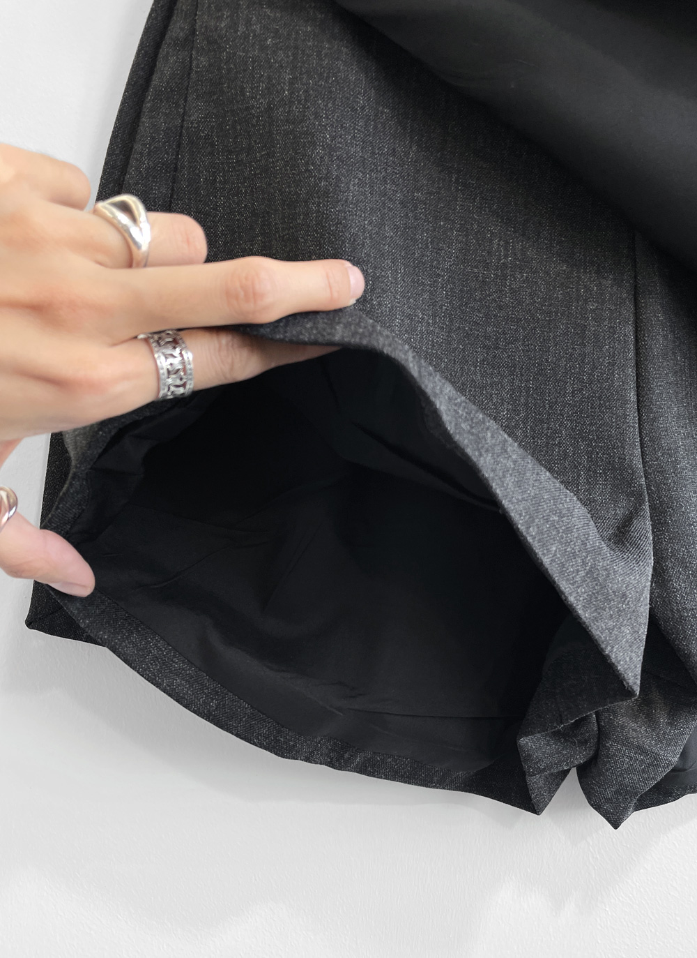 サイドジップスカートパンツベルト付 | DHOLIC | 詳細画像33