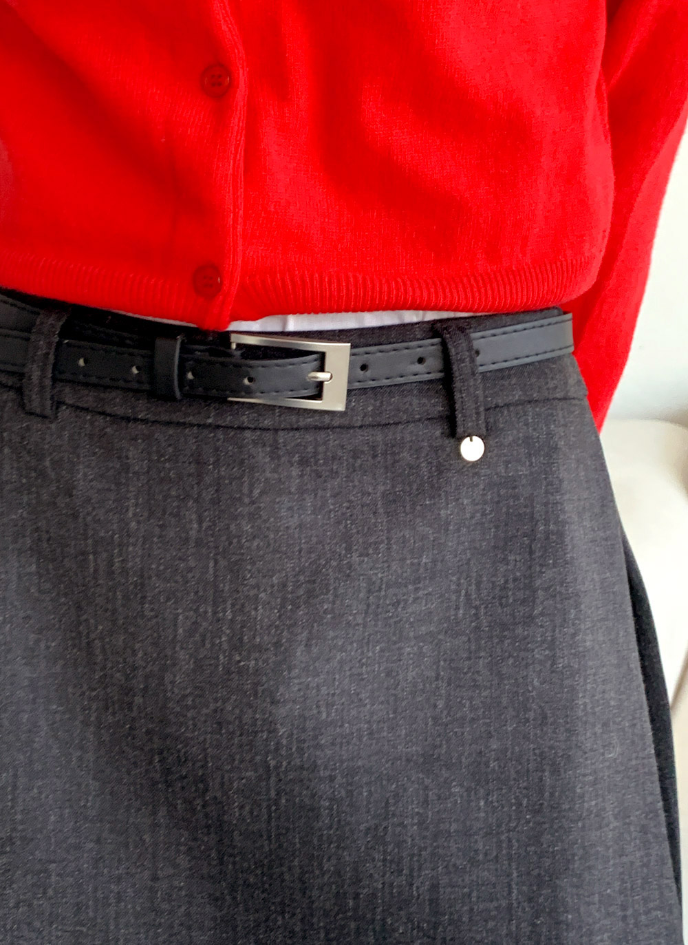 サイドジップスカートパンツベルト付 | DHOLIC | 詳細画像7