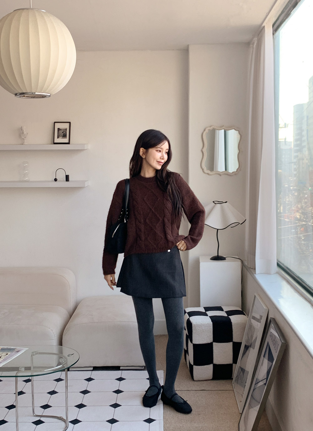 サイドジップスカートパンツベルト付 | DHOLIC | 詳細画像19