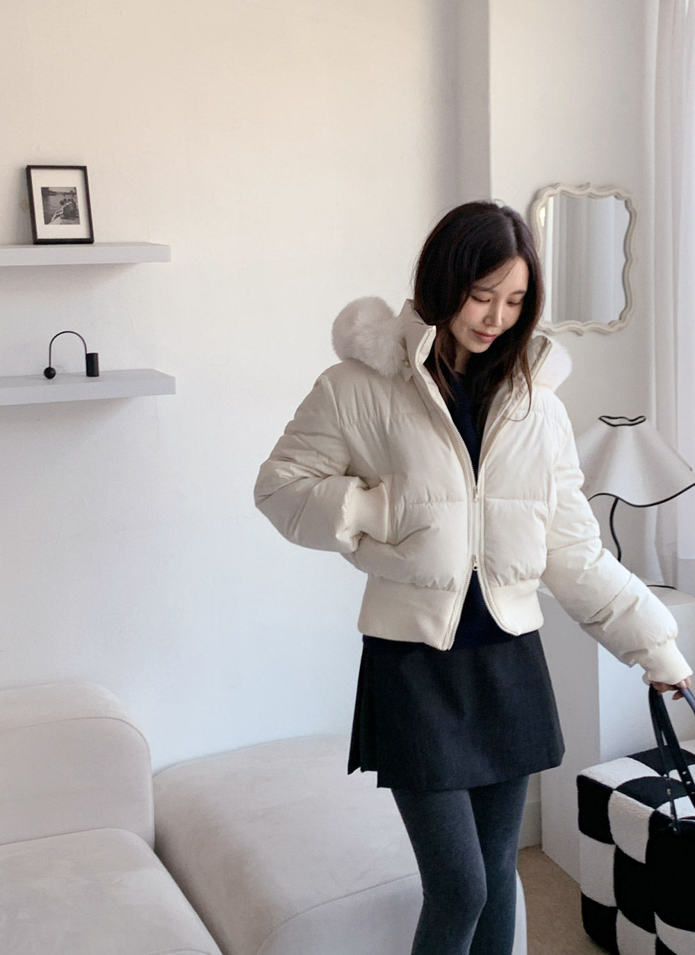 サイドジップスカートパンツベルト付 | DHOLIC | 詳細画像20