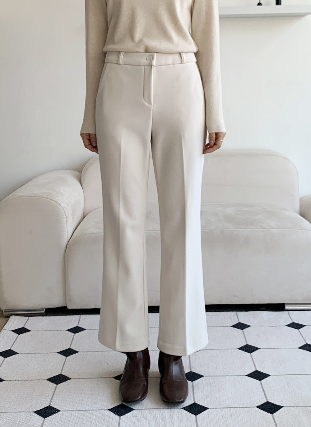 裏起毛ゴムスラックス冬 | DHOLIC | 詳細画像5