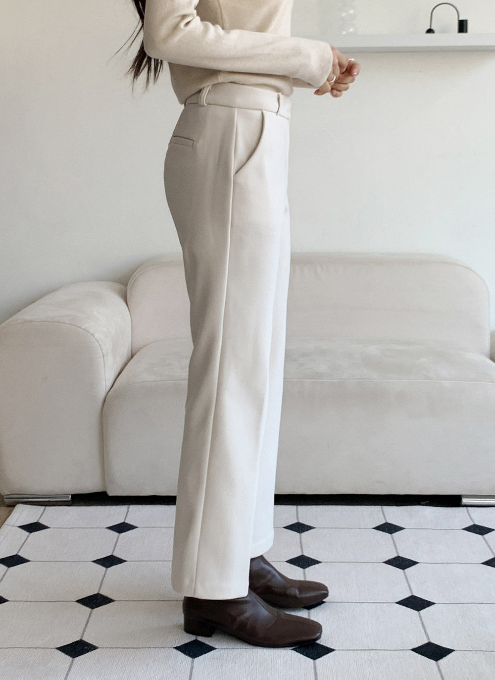 裏起毛ゴムスラックス冬 | DHOLIC | 詳細画像6