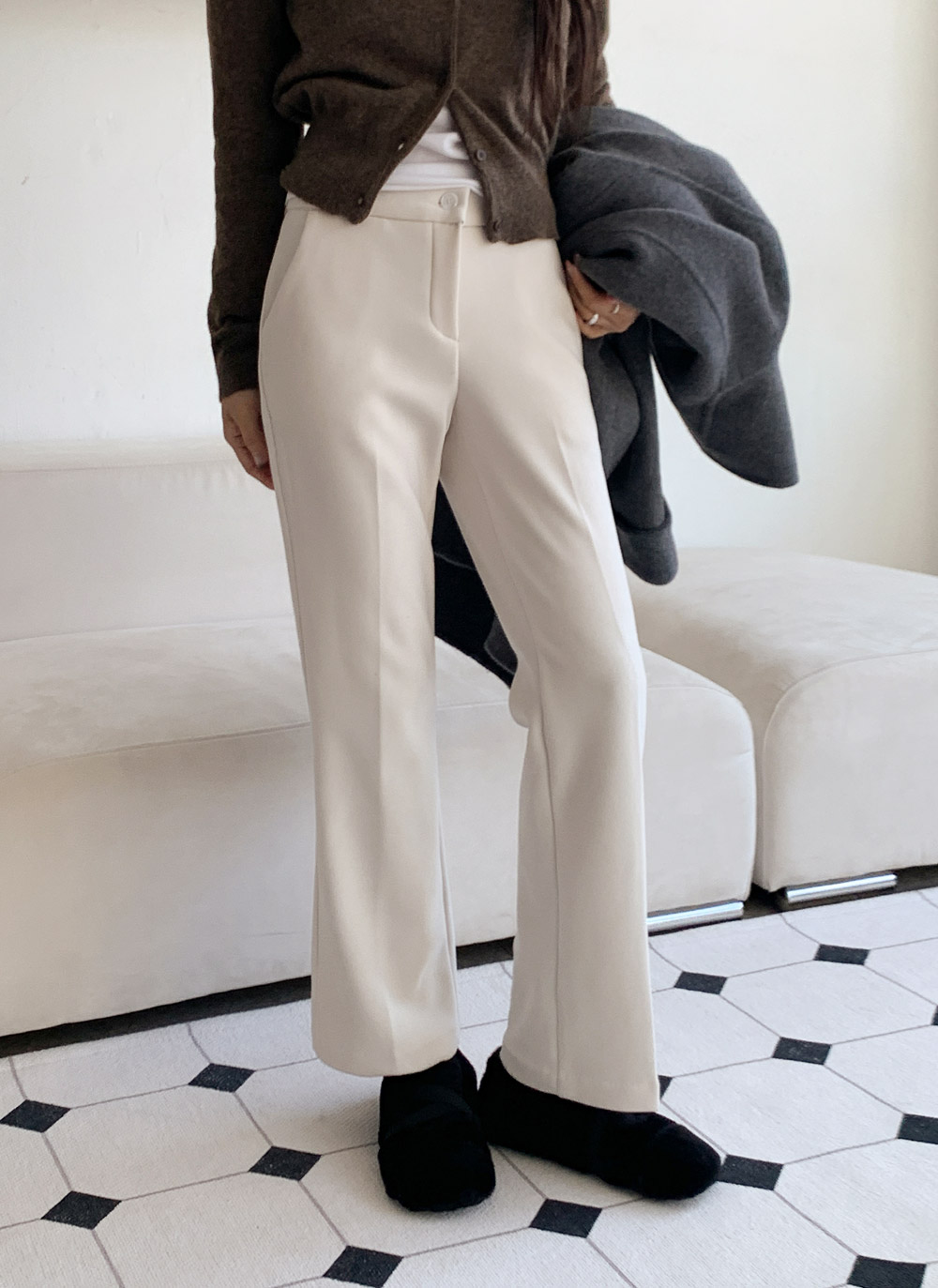 裏起毛ゴムスラックス冬 | DHOLIC | 詳細画像10