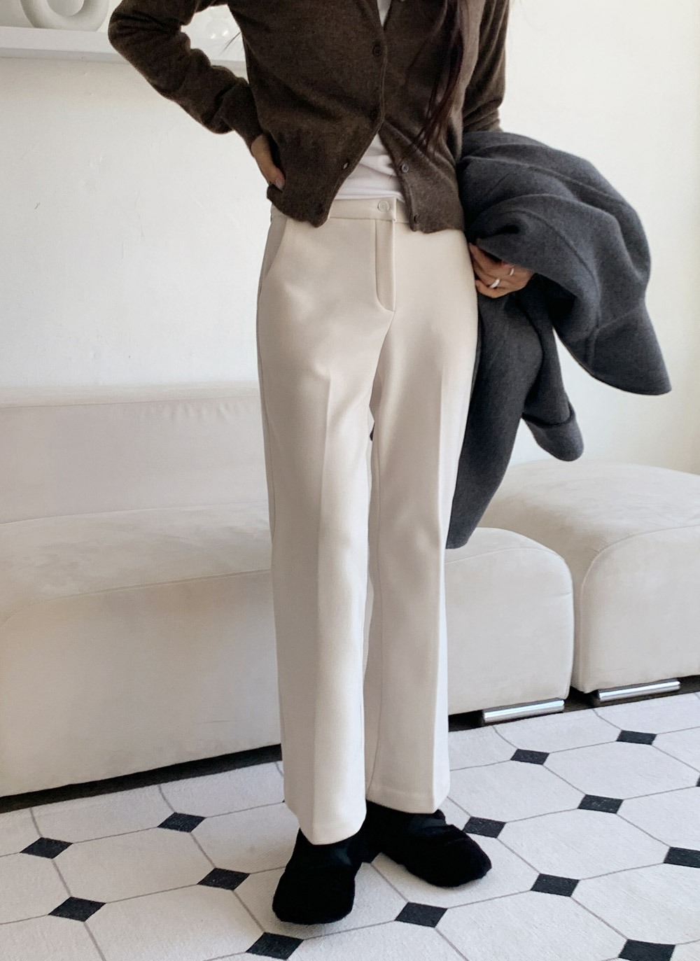 裏起毛ゴムスラックス冬 | DHOLIC | 詳細画像11