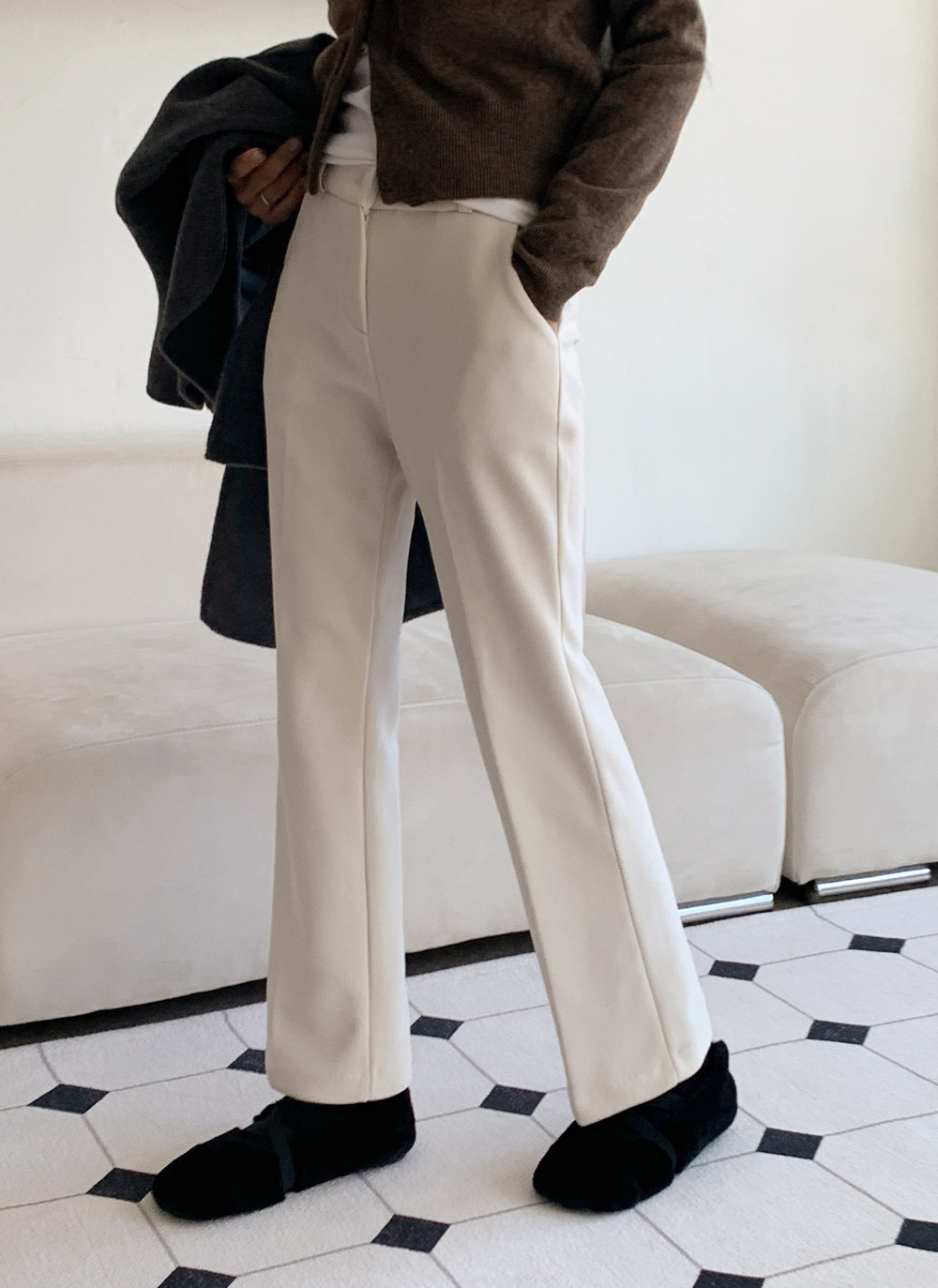 裏起毛ゴムスラックス冬 | DHOLIC | 詳細画像12