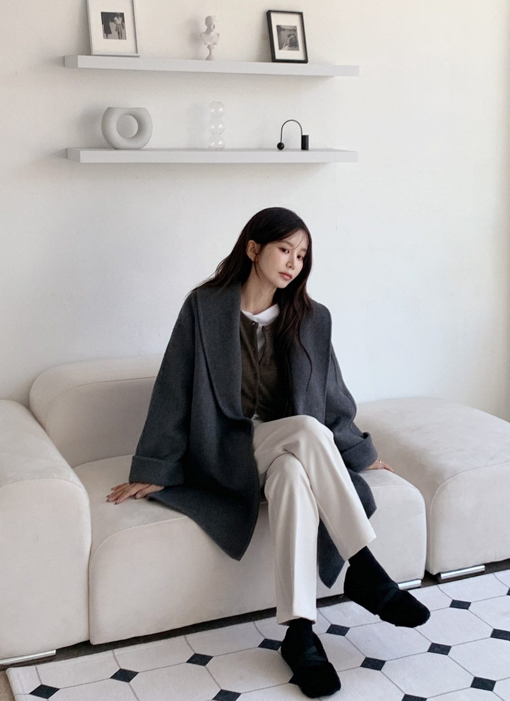 裏起毛ゴムスラックス冬 | DHOLIC | 詳細画像17