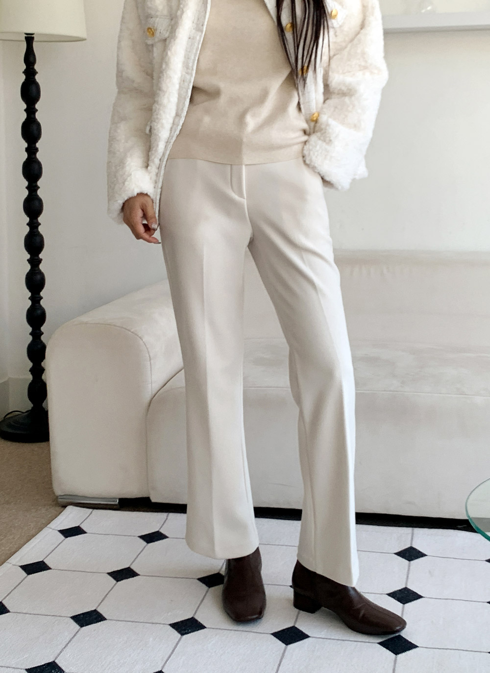 裏起毛ゴムスラックス冬 | DHOLIC | 詳細画像21