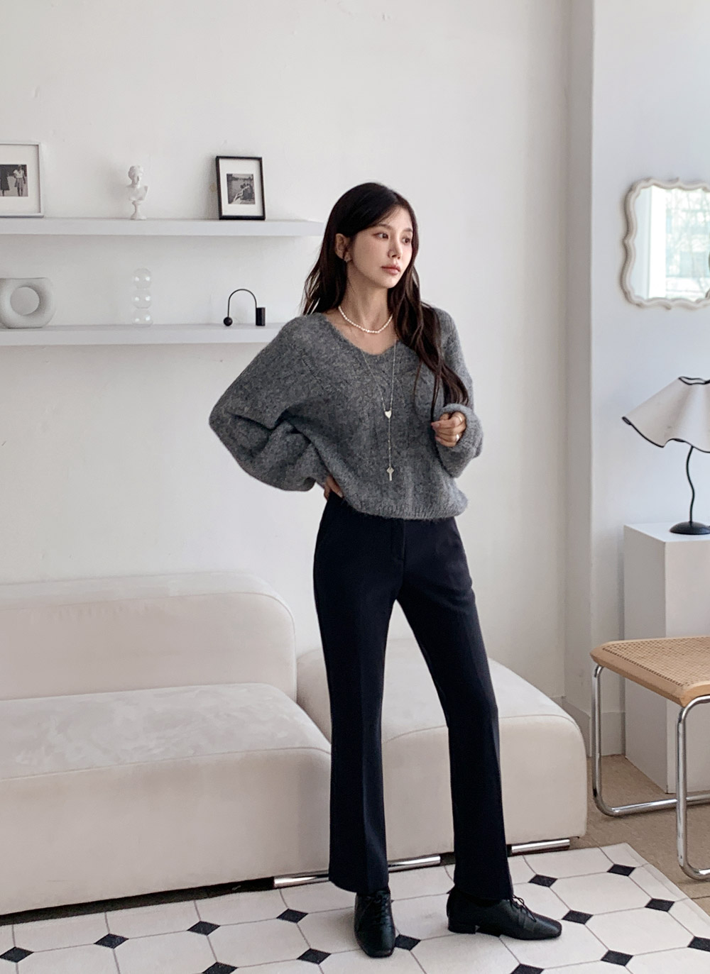 裏起毛ゴムスラックス冬 | DHOLIC | 詳細画像23