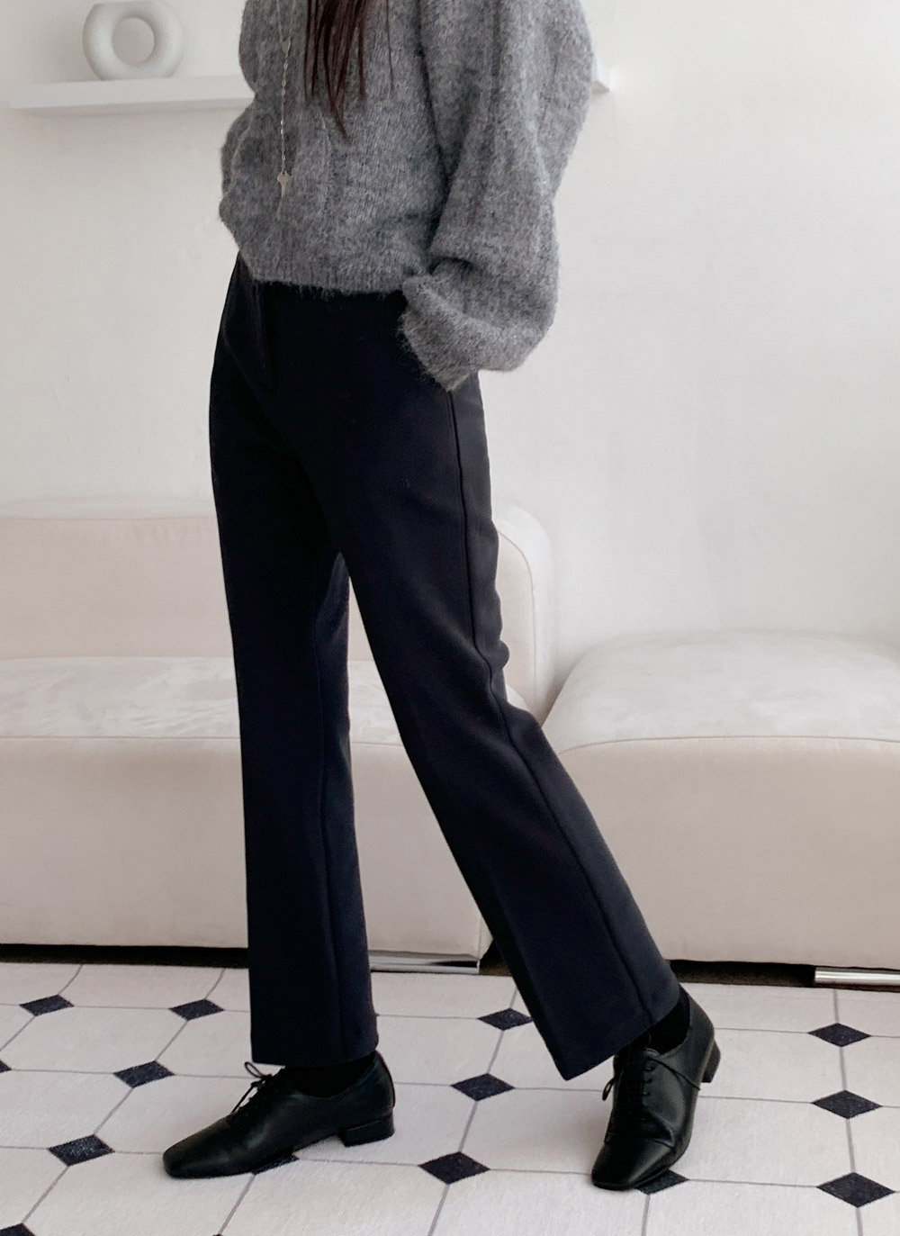 裏起毛ゴムスラックス冬 | DHOLIC | 詳細画像24