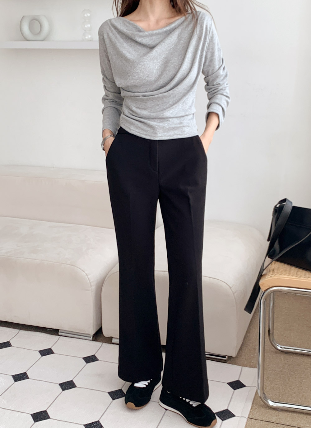 裏起毛ゴムスラックス冬 | DHOLIC | 詳細画像29