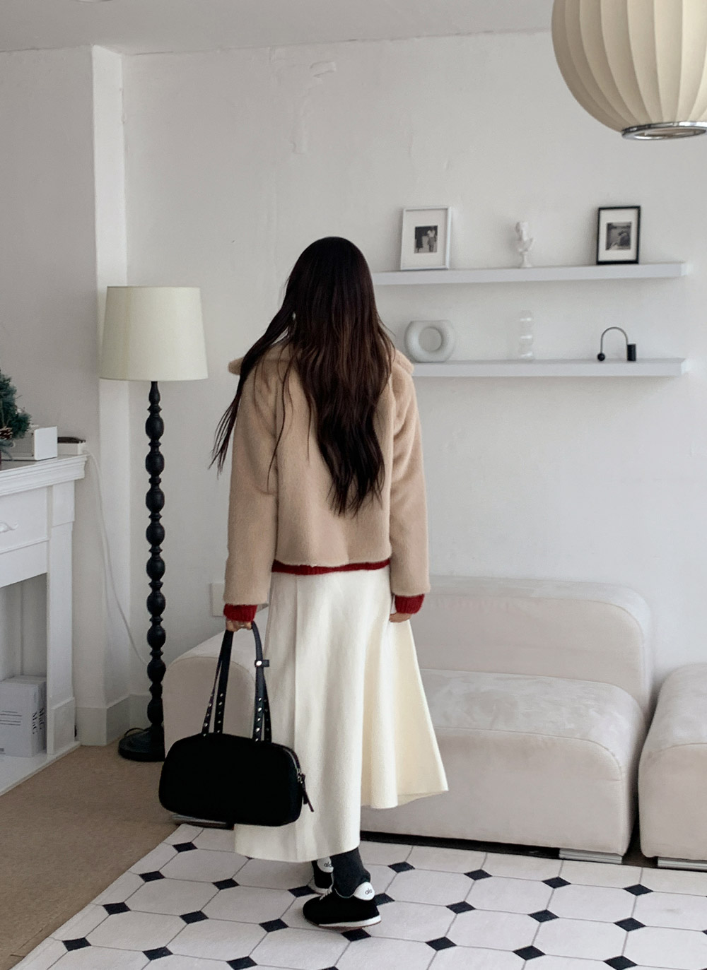 ニットゴムロングフレアスカート | DHOLIC | 詳細画像18