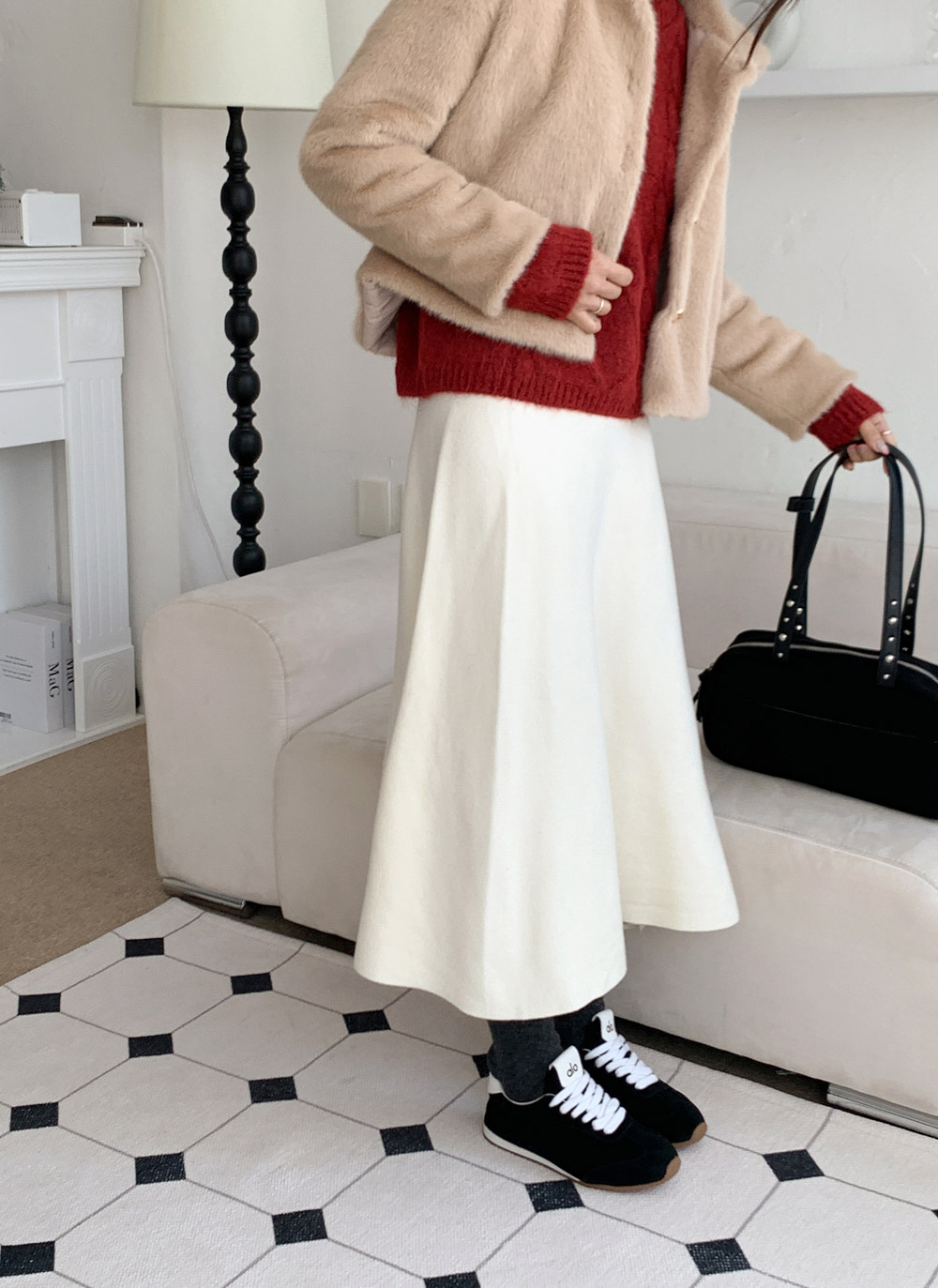 ニットゴムロングフレアスカート | DHOLIC | 詳細画像19