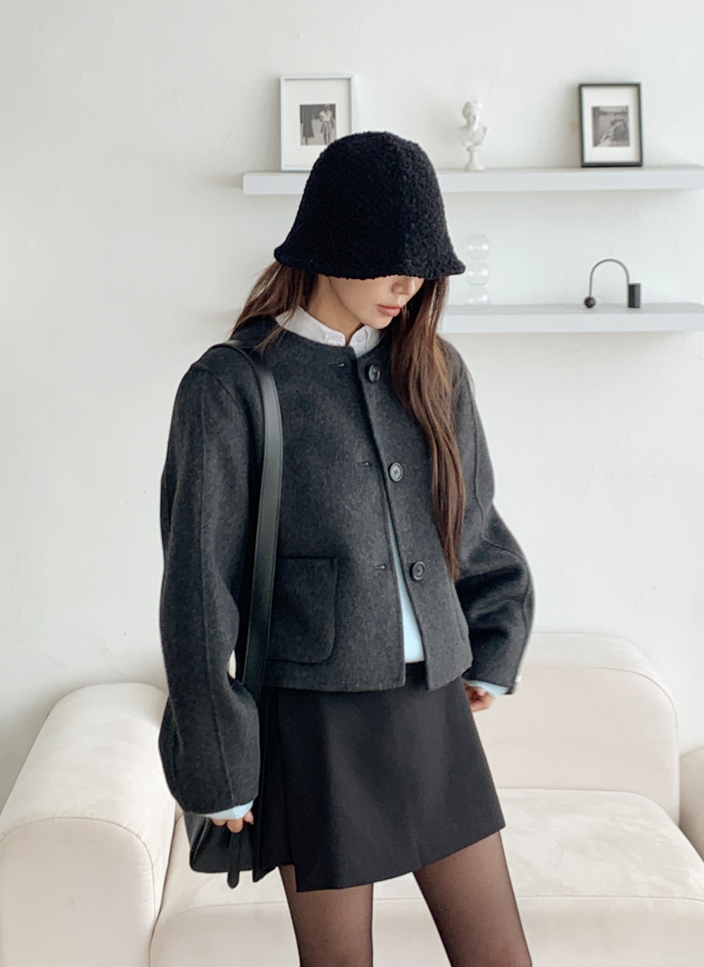 ワイヤーバケットハット冬 | DHOLIC | 詳細画像8