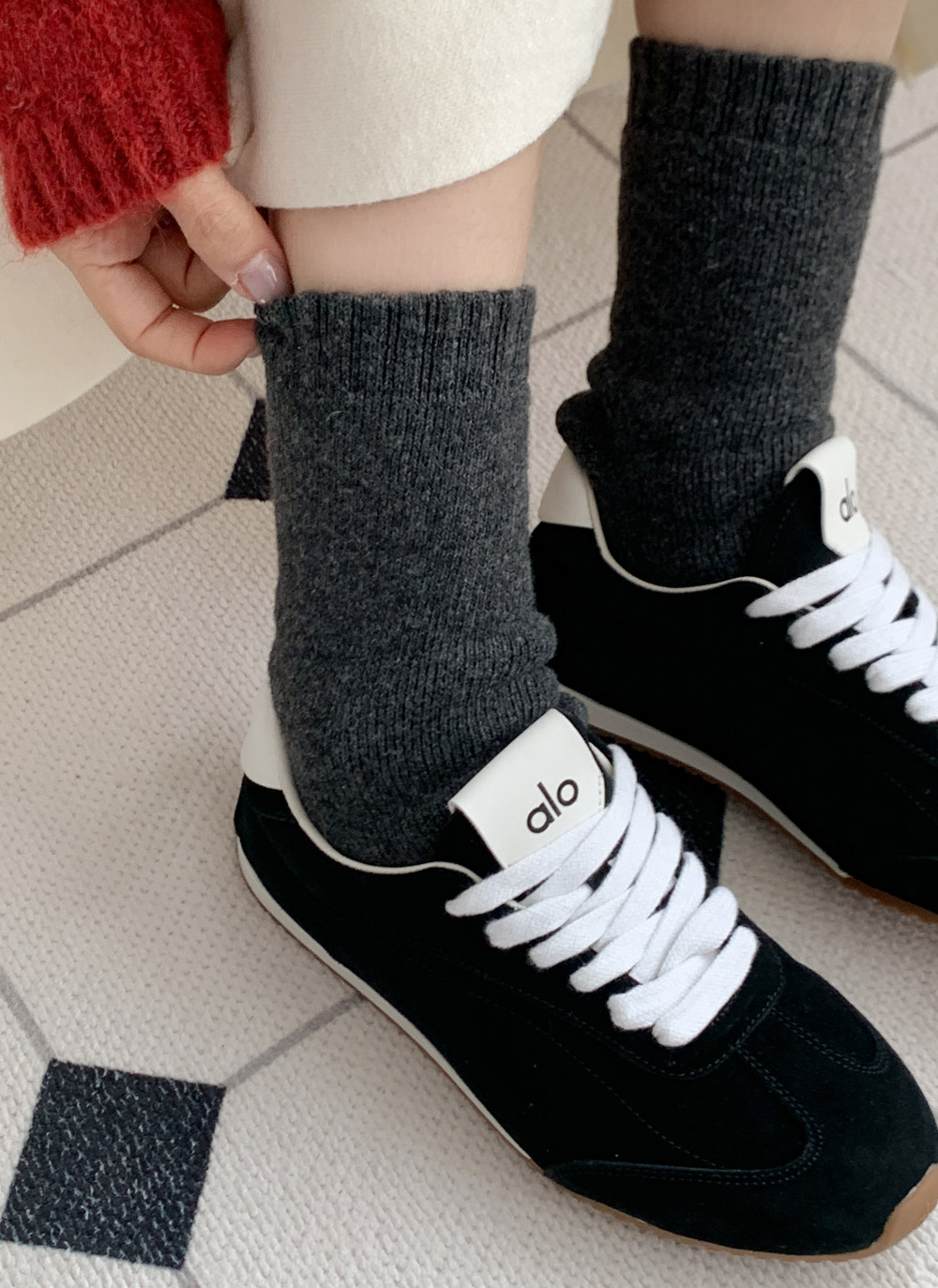 無地ソックスFW | DHOLIC | 詳細画像2