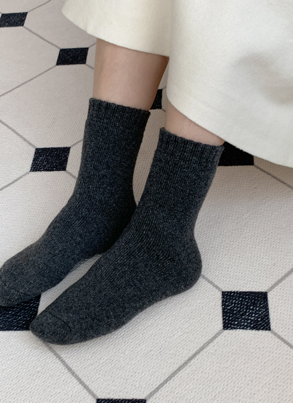 無地ソックスFW | DHOLIC | 詳細画像6