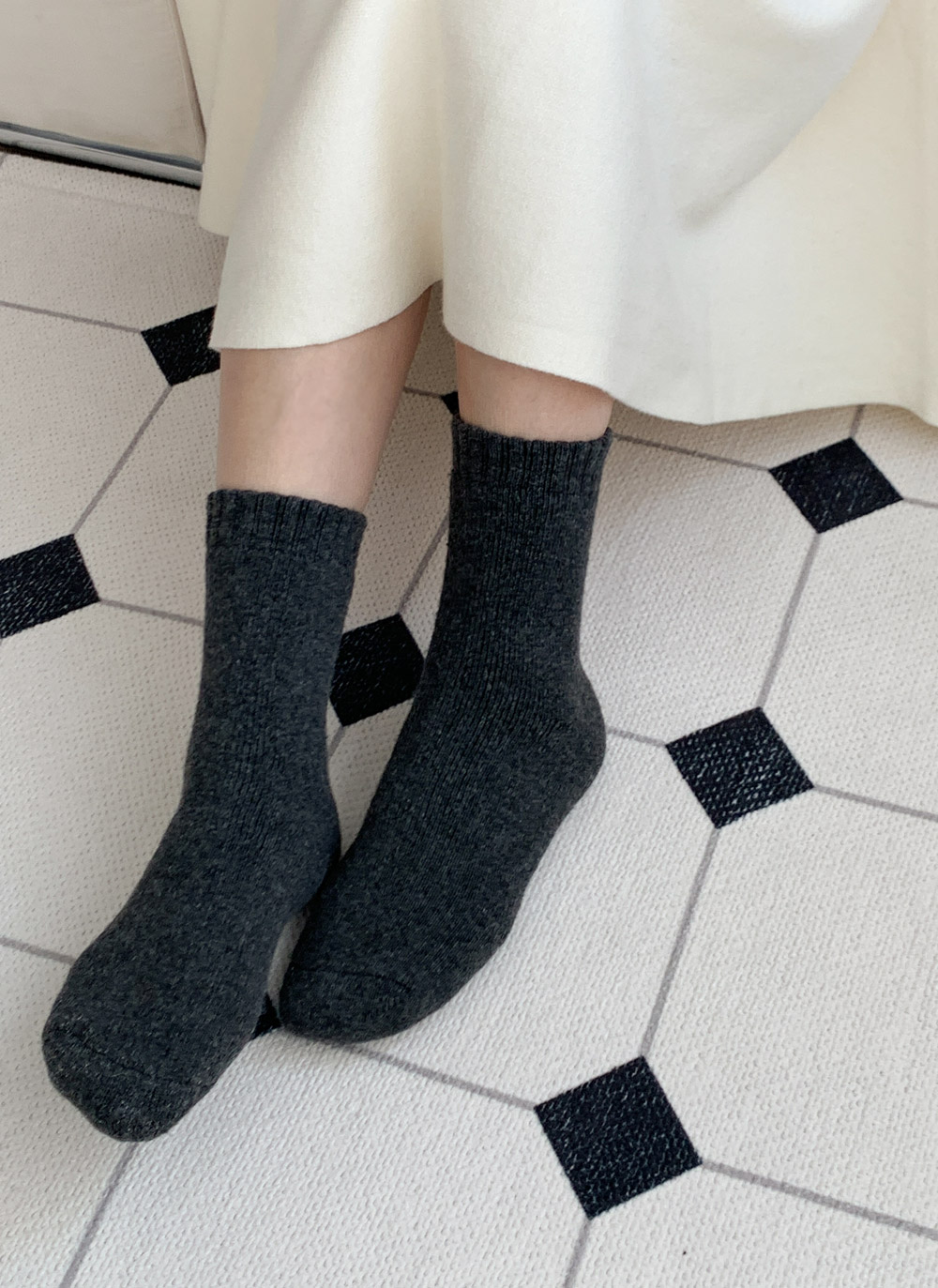 無地ソックスFW | DHOLIC | 詳細画像7