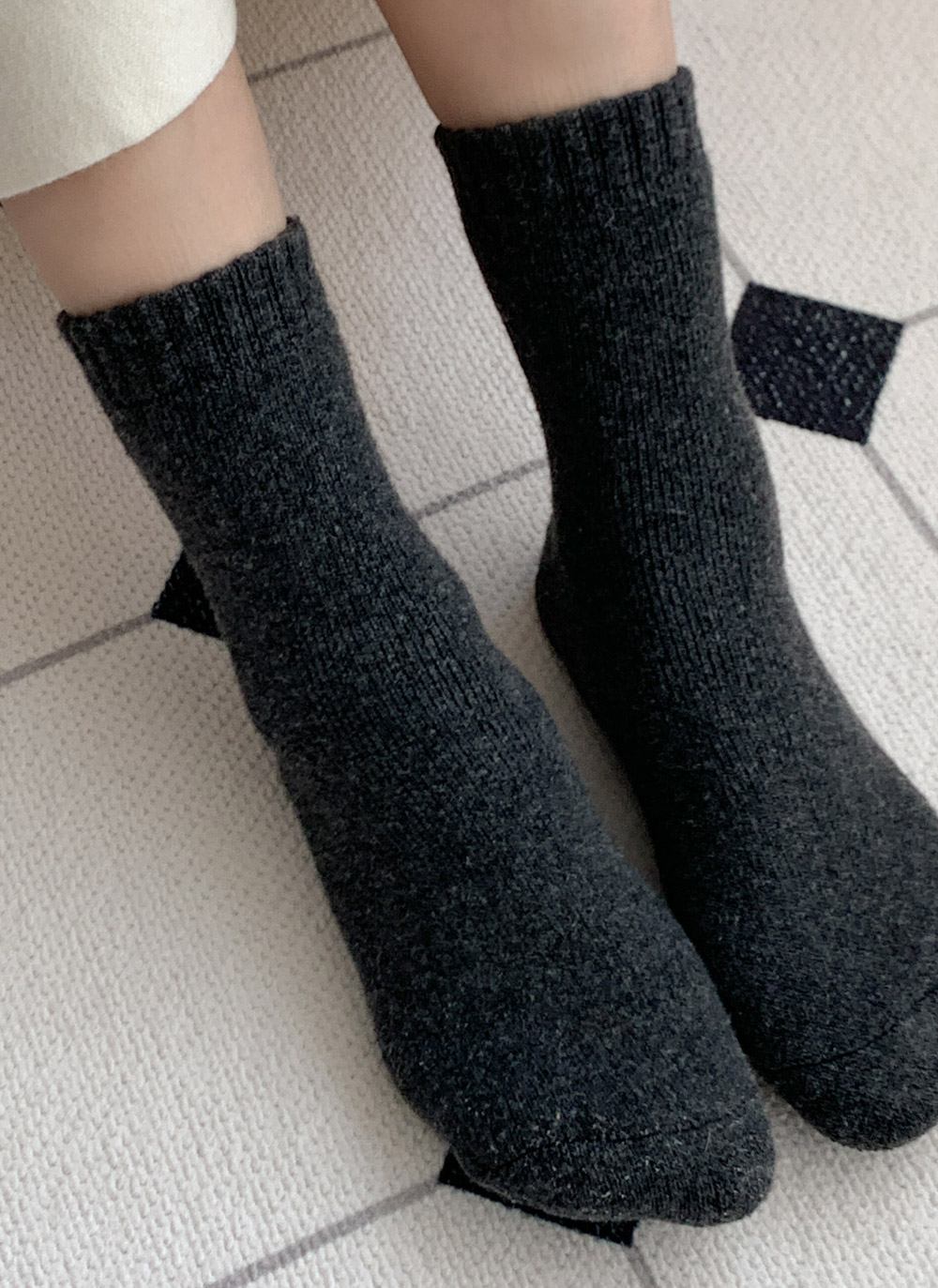 無地ソックスFW | DHOLIC | 詳細画像8