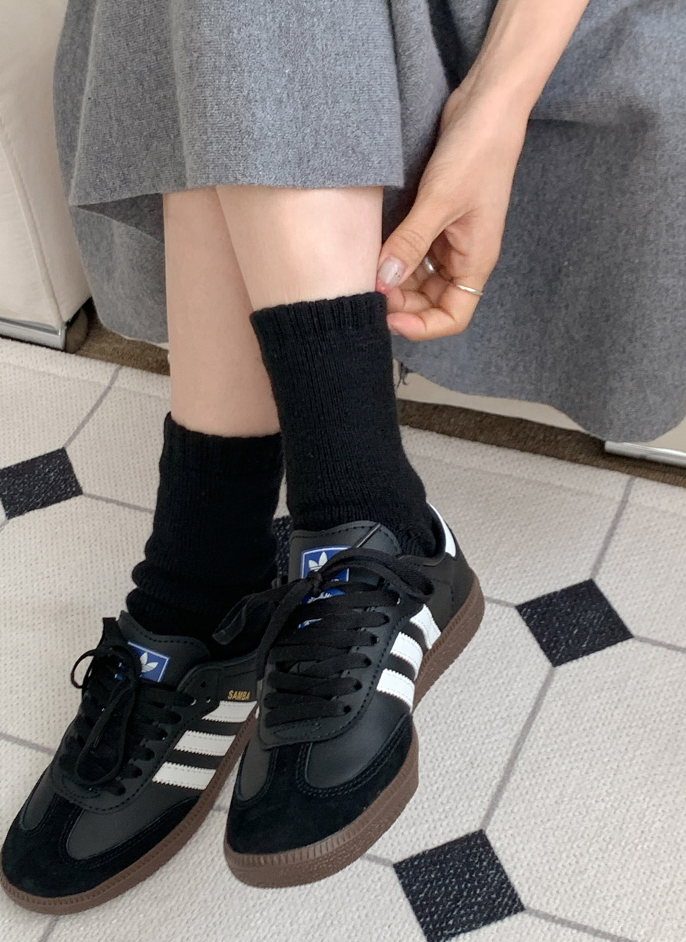 無地ソックスFW | DHOLIC | 詳細画像10