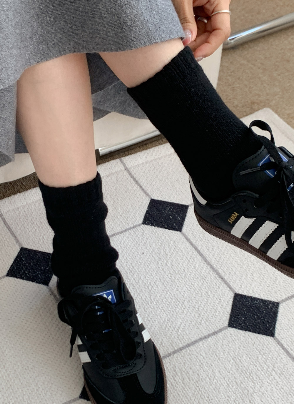 無地ソックスFW | DHOLIC | 詳細画像12