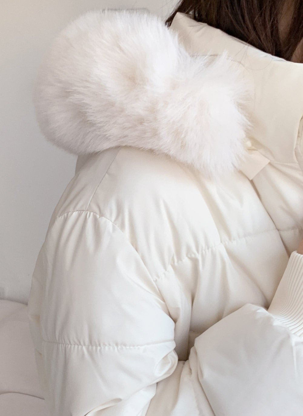 ウェルロンフードダブルジップダウンジャケットファーセット | DHOLIC | 詳細画像11