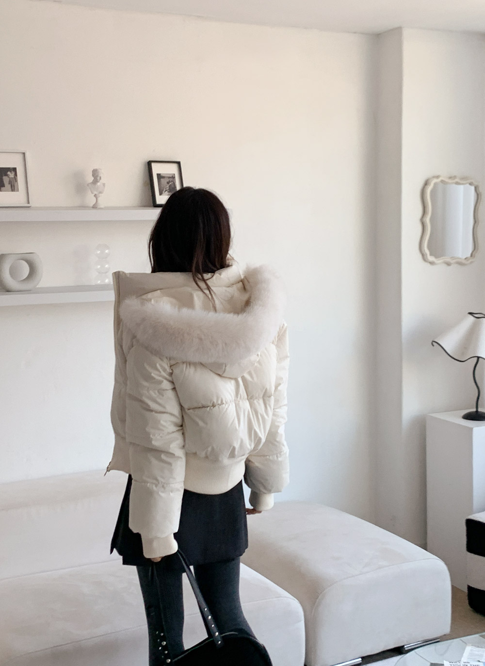 ウェルロンフードダブルジップダウンジャケットファーセット | DHOLIC | 詳細画像15