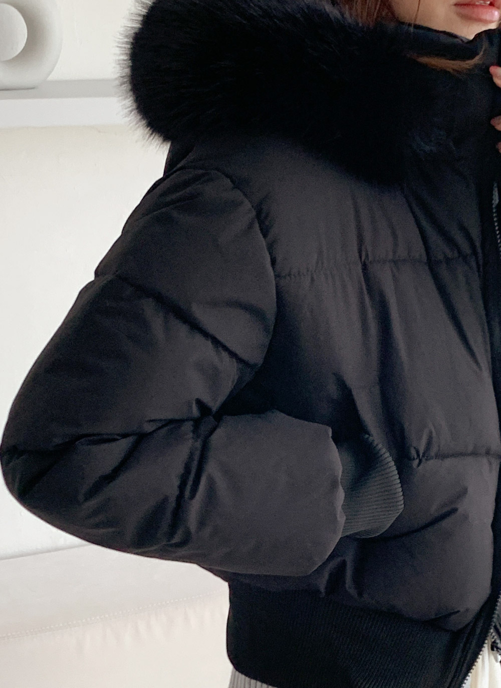 ウェルロンフードダブルジップダウンジャケットファーセット | DHOLIC | 詳細画像24