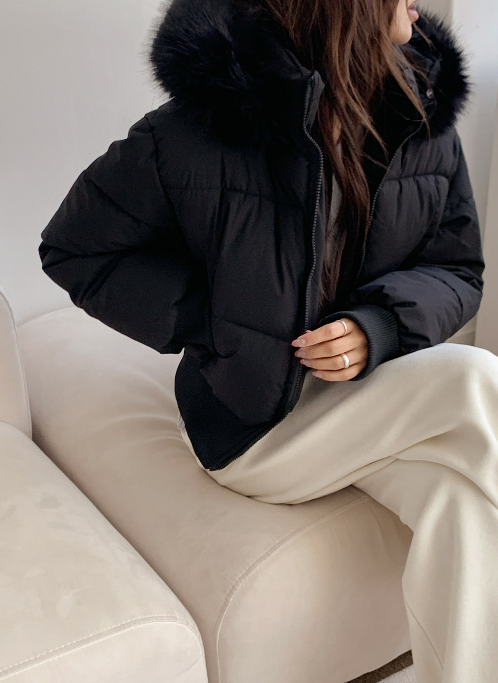 ウェルロンフードダブルジップダウンジャケットファーセット | DHOLIC | 詳細画像26