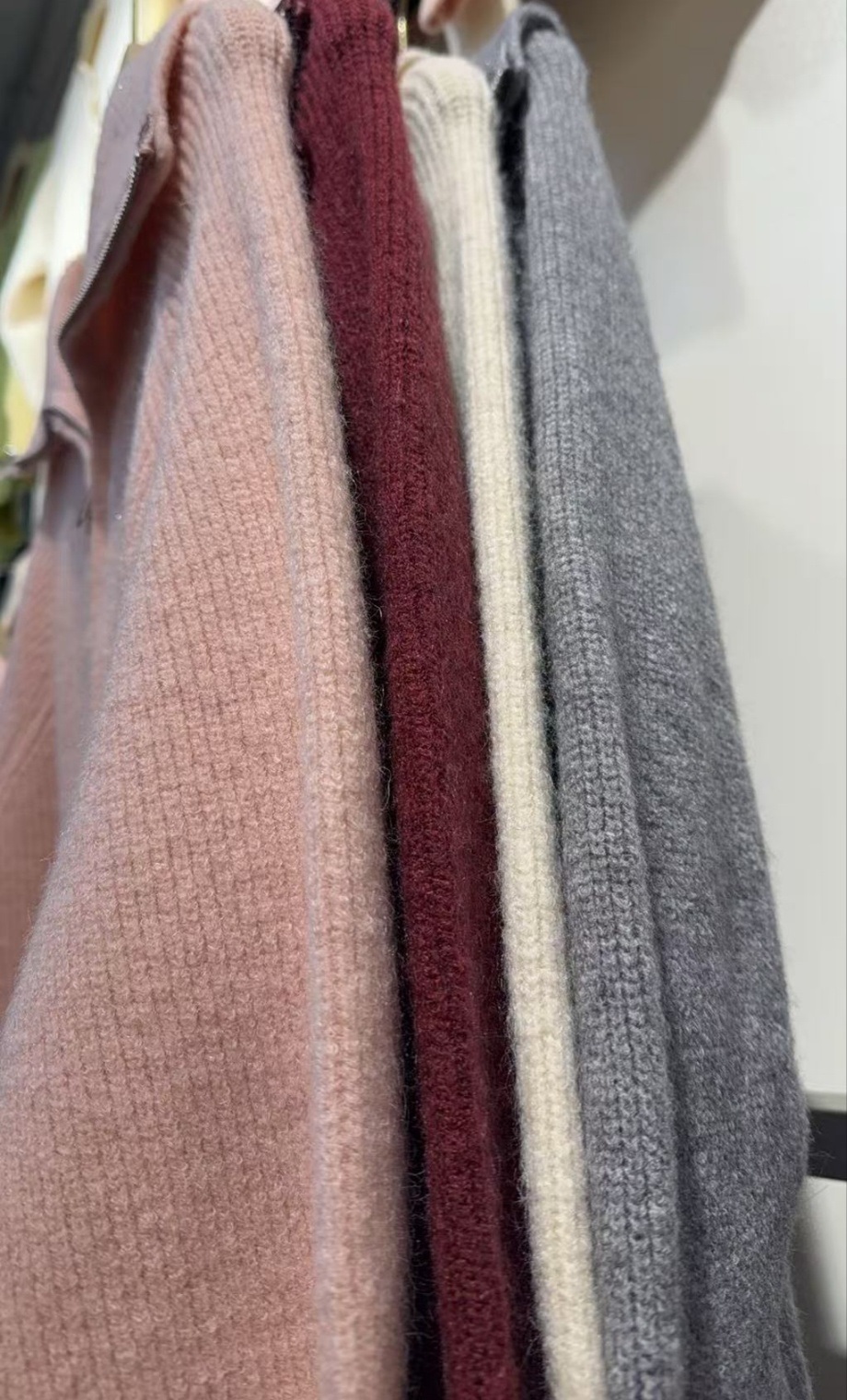 リブハイネックハーフジップロングルーズ長袖ワンピース | 詳細画像15