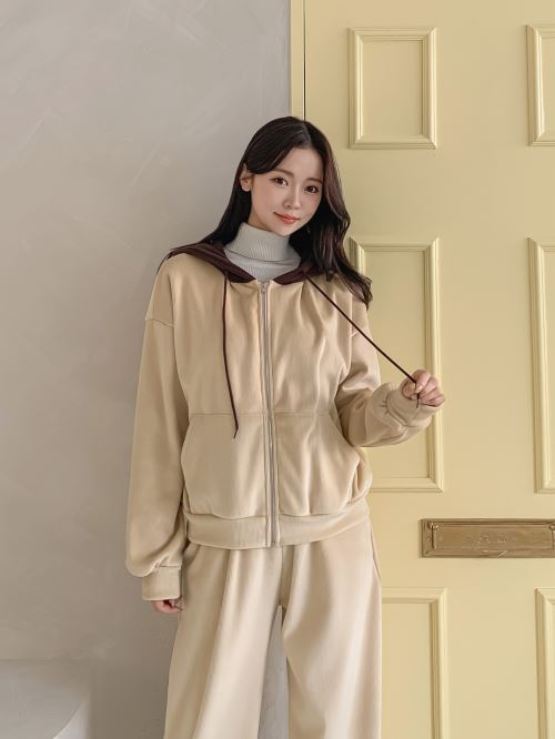 ハーフジップアノラックパーカー | レディースファッション通販 - DHOLIC