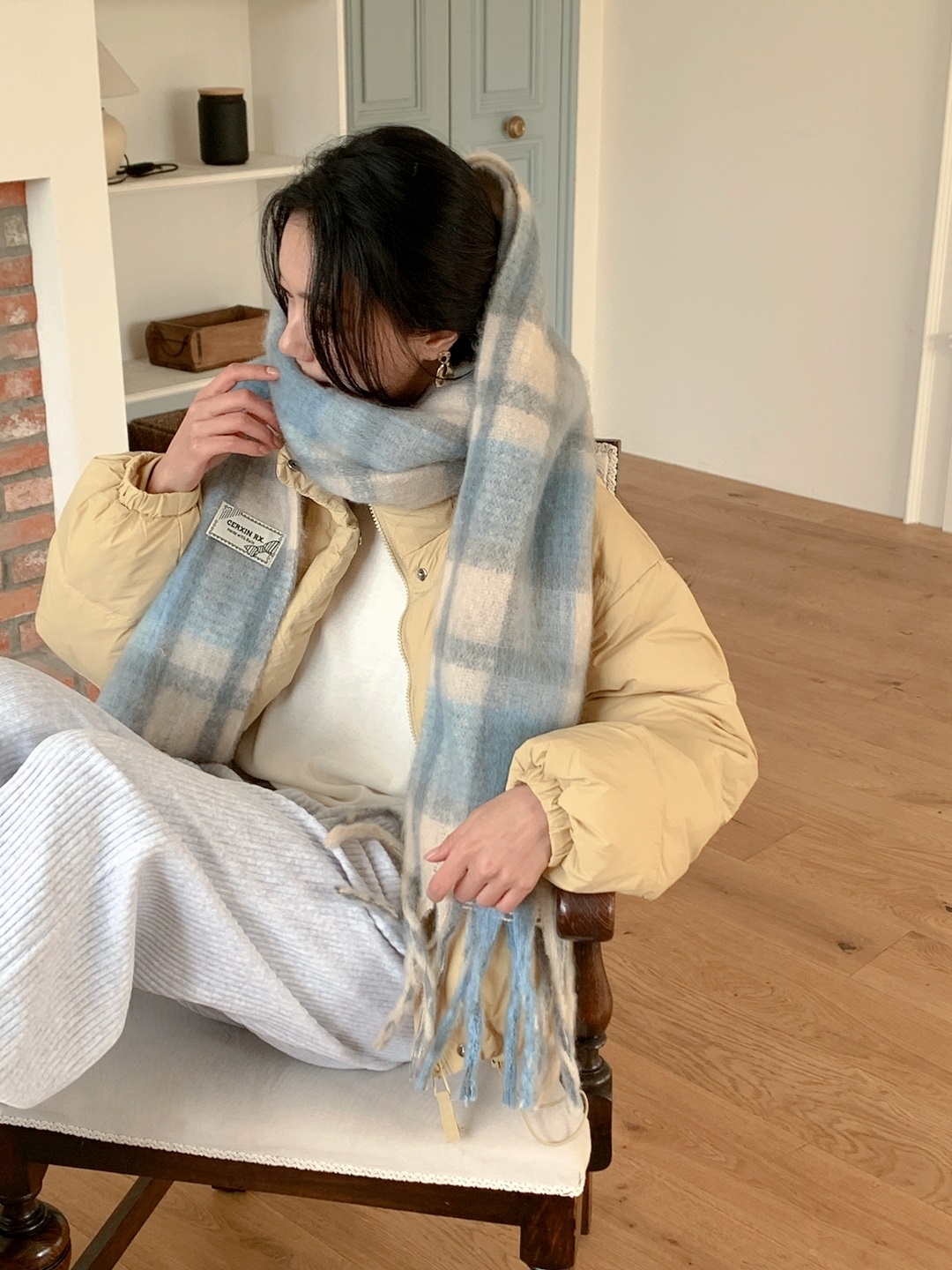 ソフトチェックマフラー | 詳細画像5