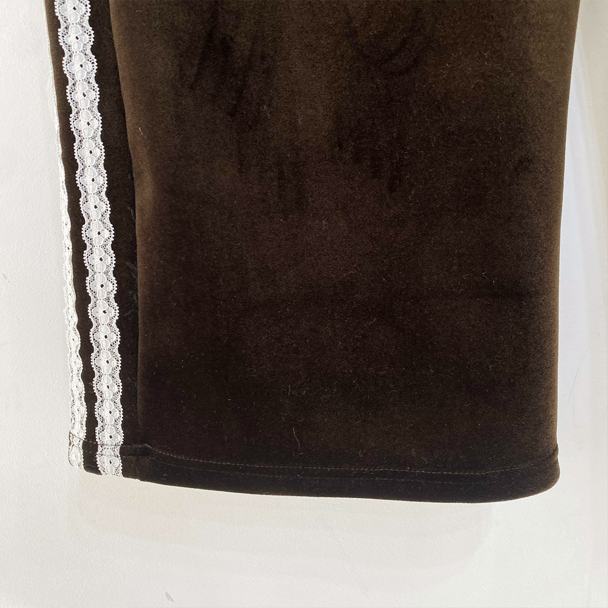 ソフトコンビベロアポケットウエストゴムロングトラックレースパンツトレーニング | 詳細画像18