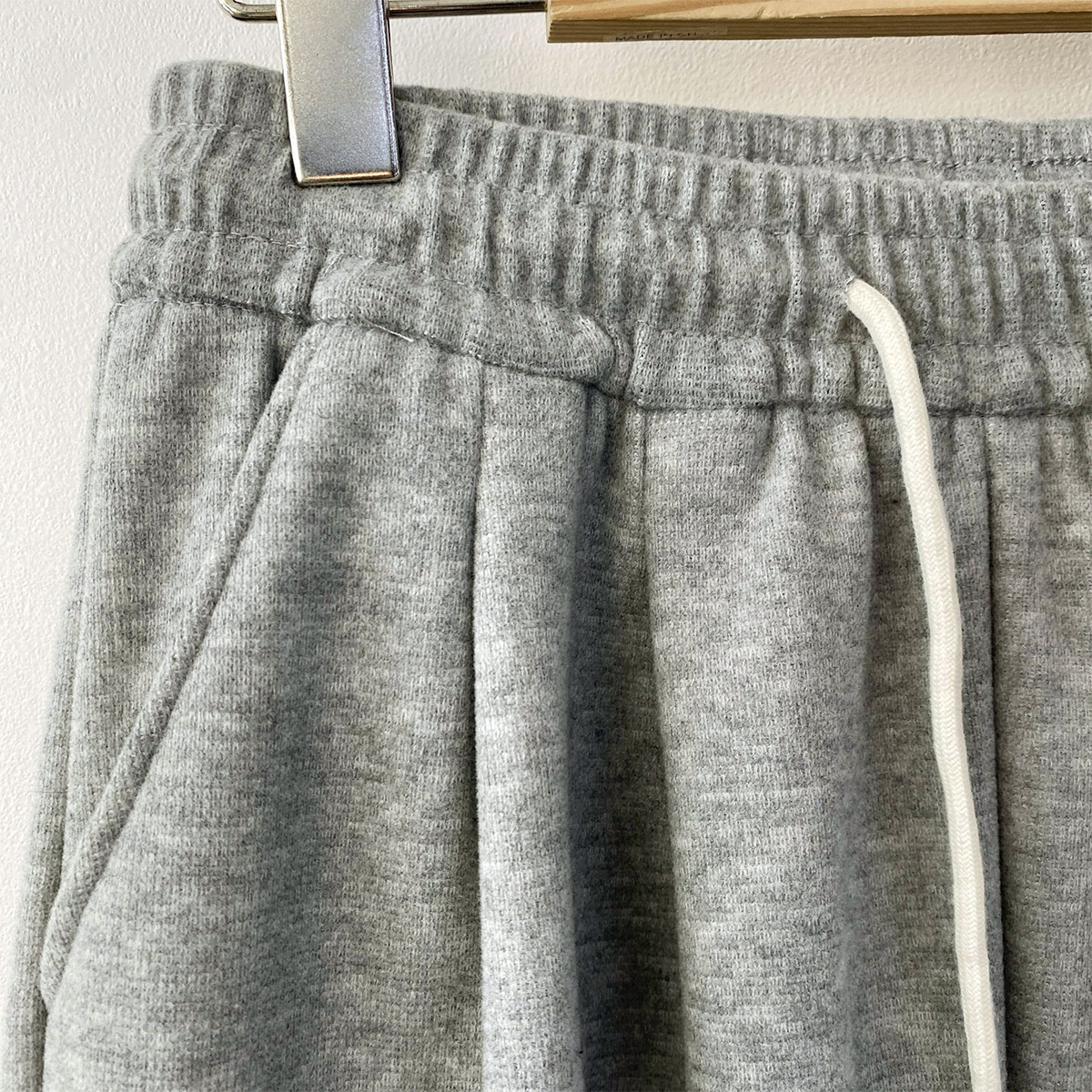 裏起毛ポケットウエストゴムツータックワイドパンツトレーニング | 詳細画像20