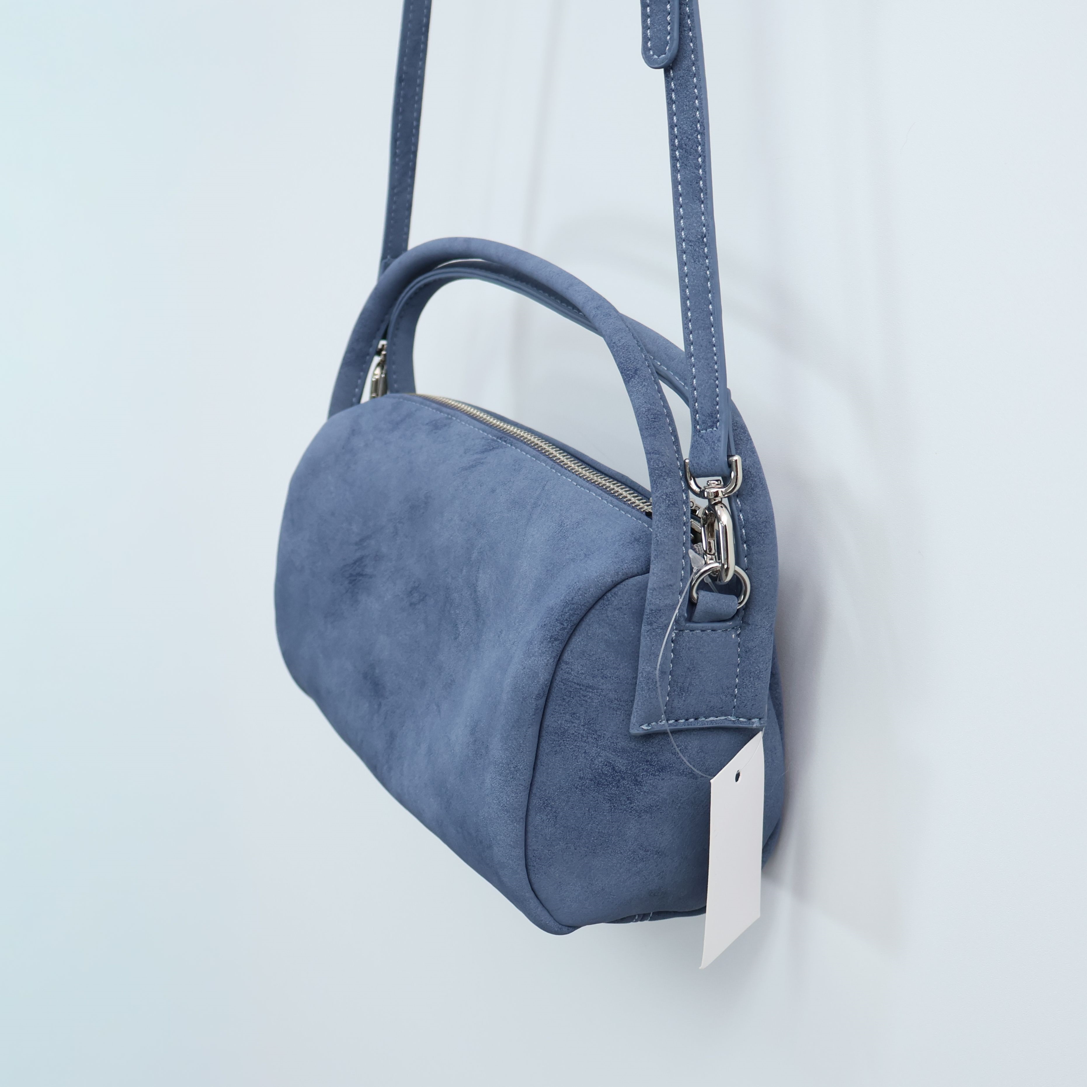 スエード調ジップアップショルダーバッグトートバッグ2WAYストラップ付 | 詳細画像22