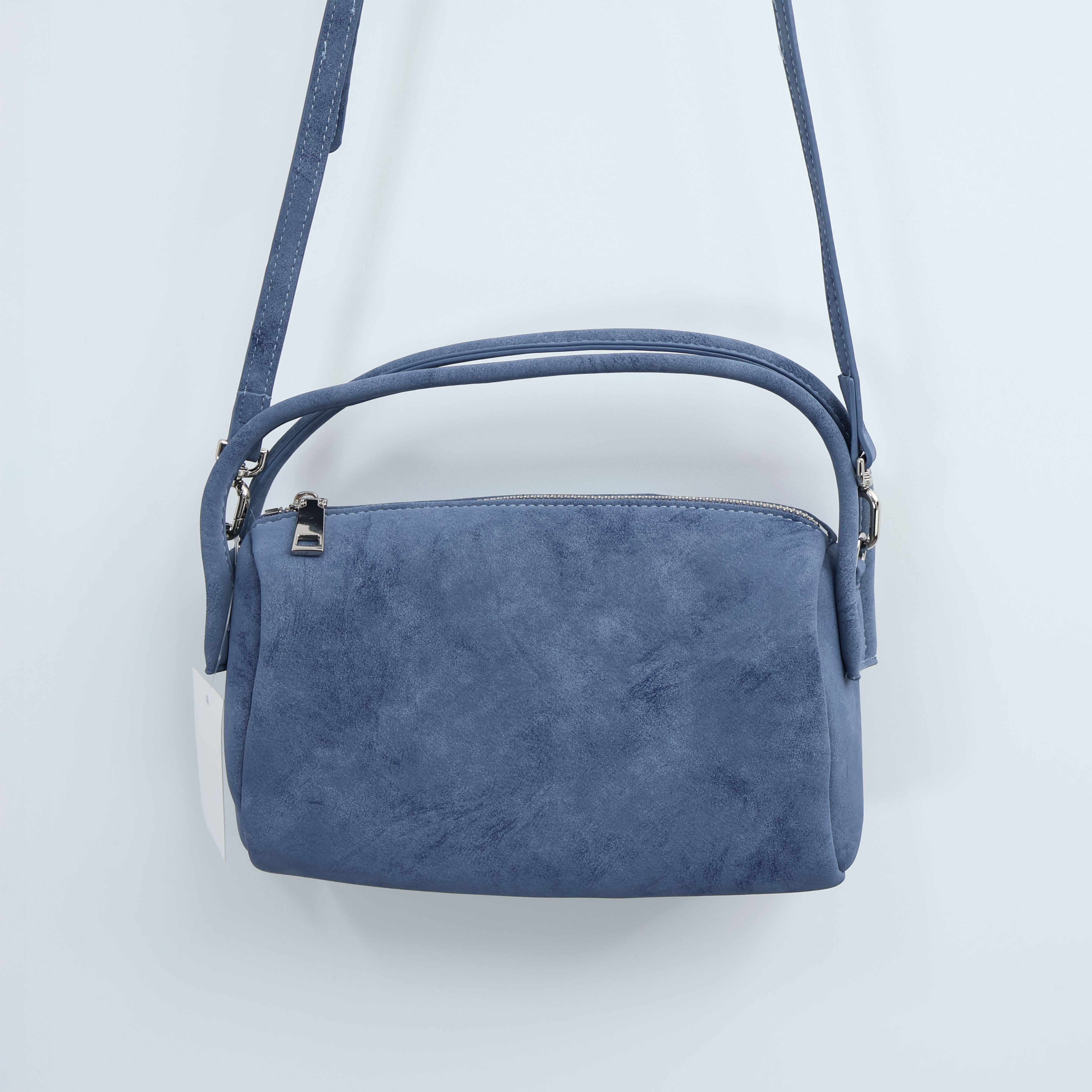 スエード調ジップアップショルダーバッグトートバッグ2WAYストラップ付 | 詳細画像25