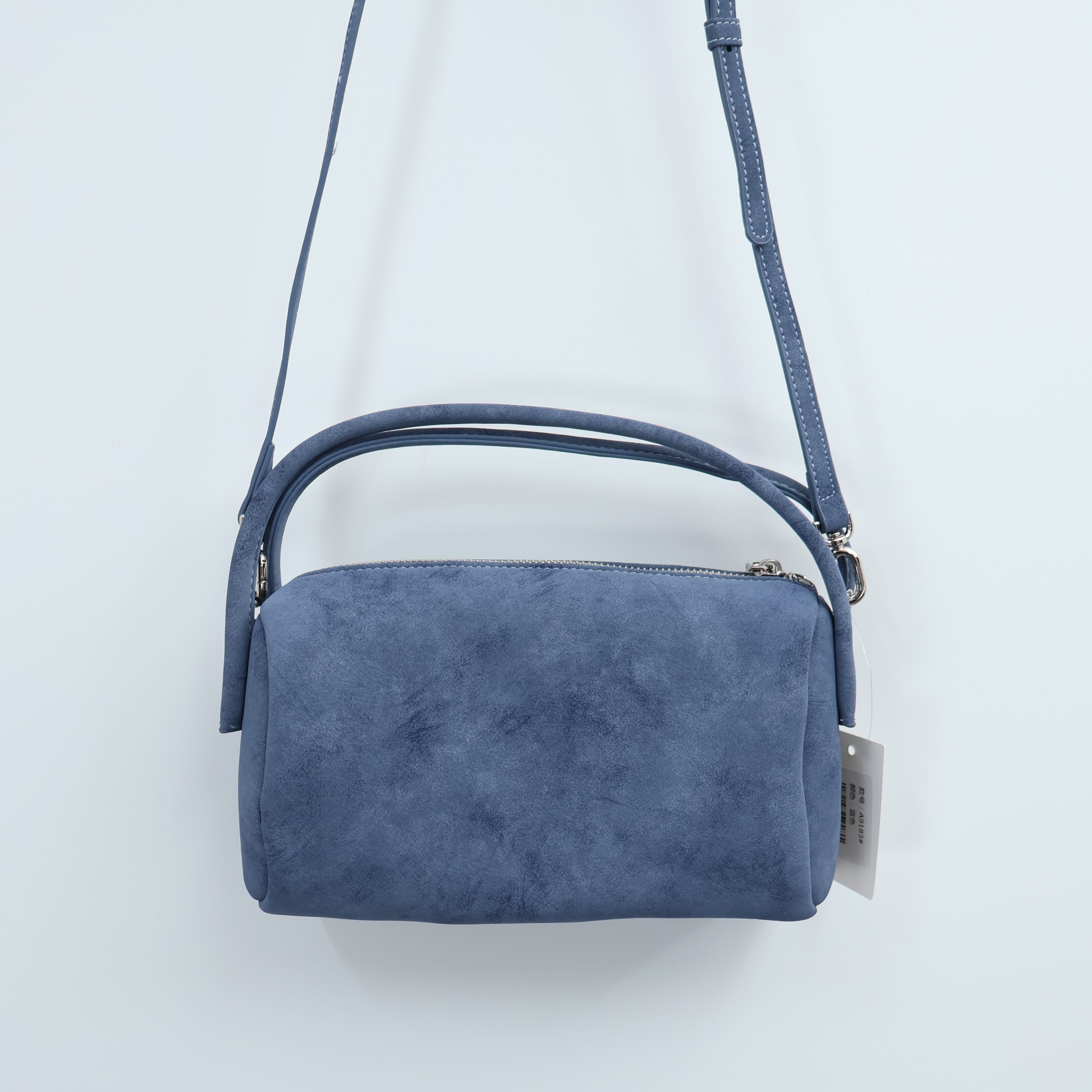 スエード調ジップアップショルダーバッグトートバッグ2WAYストラップ付 | 詳細画像26