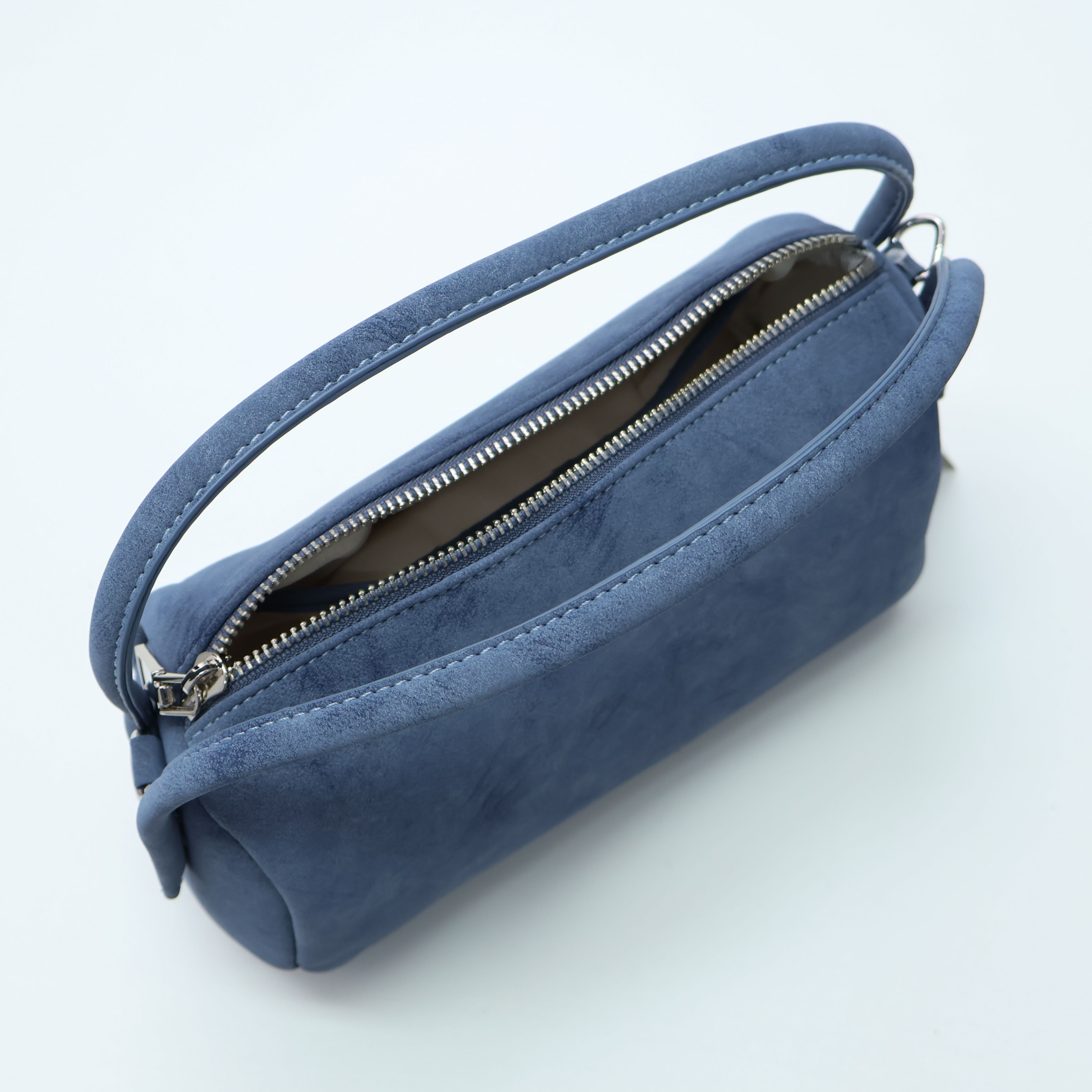 スエード調ジップアップショルダーバッグトートバッグ2WAYストラップ付 | 詳細画像27