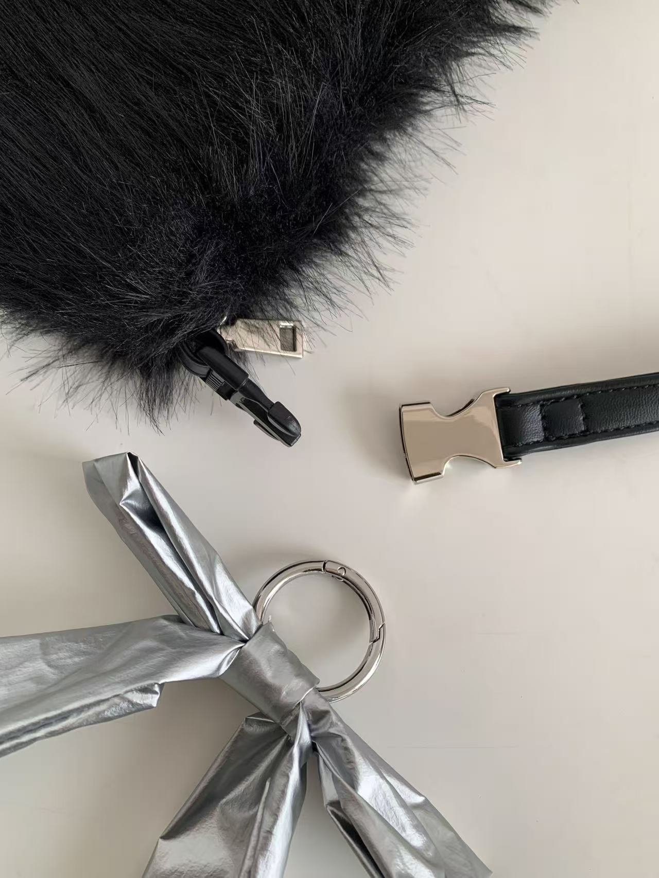 エコファージップアップレオパードトートバッグショルダーバッグキーリングセット | 詳細画像4